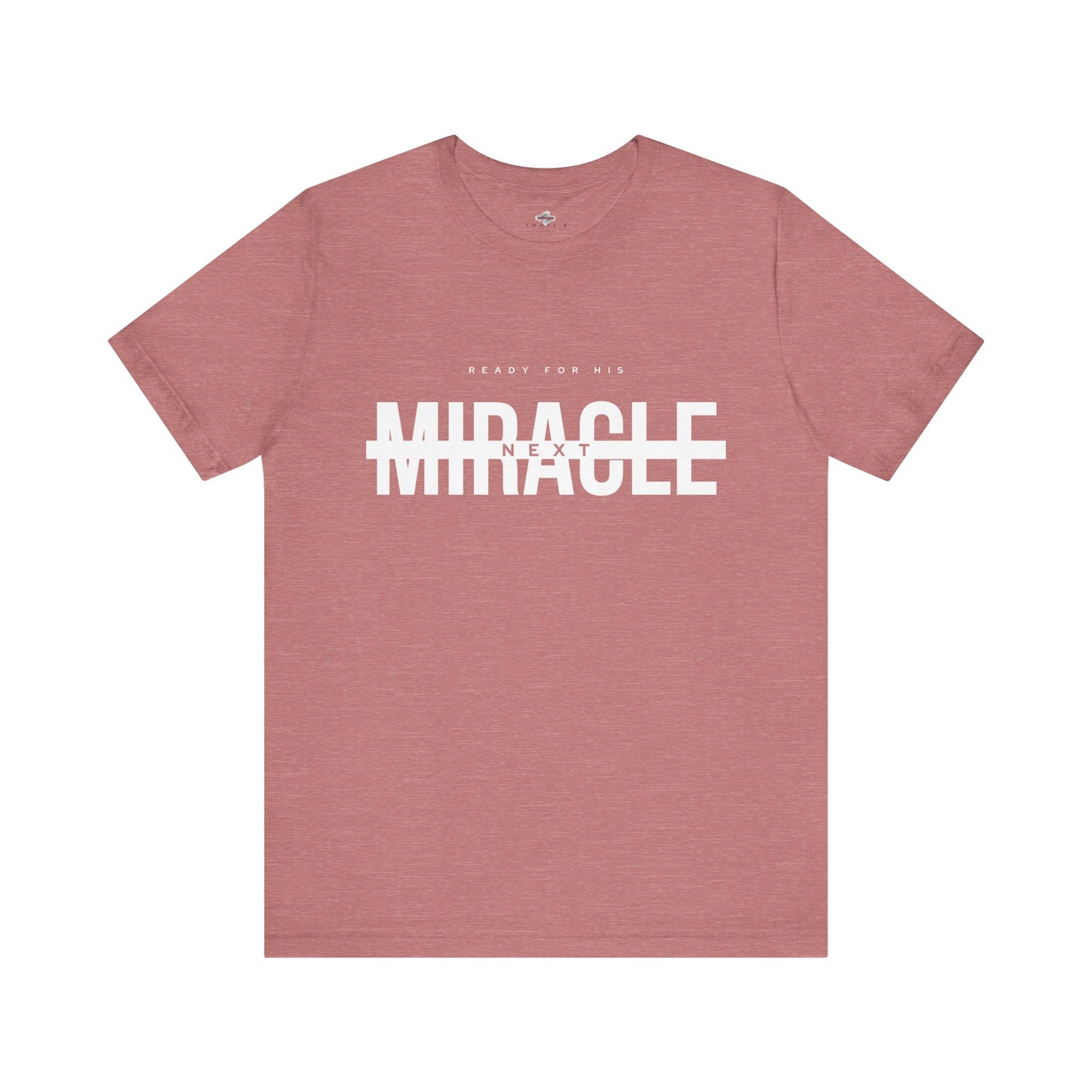 Miracle Unisex Jersey Tee, casual wear, gift for new parents, motivational shirt, soft fabric, everyday comfort