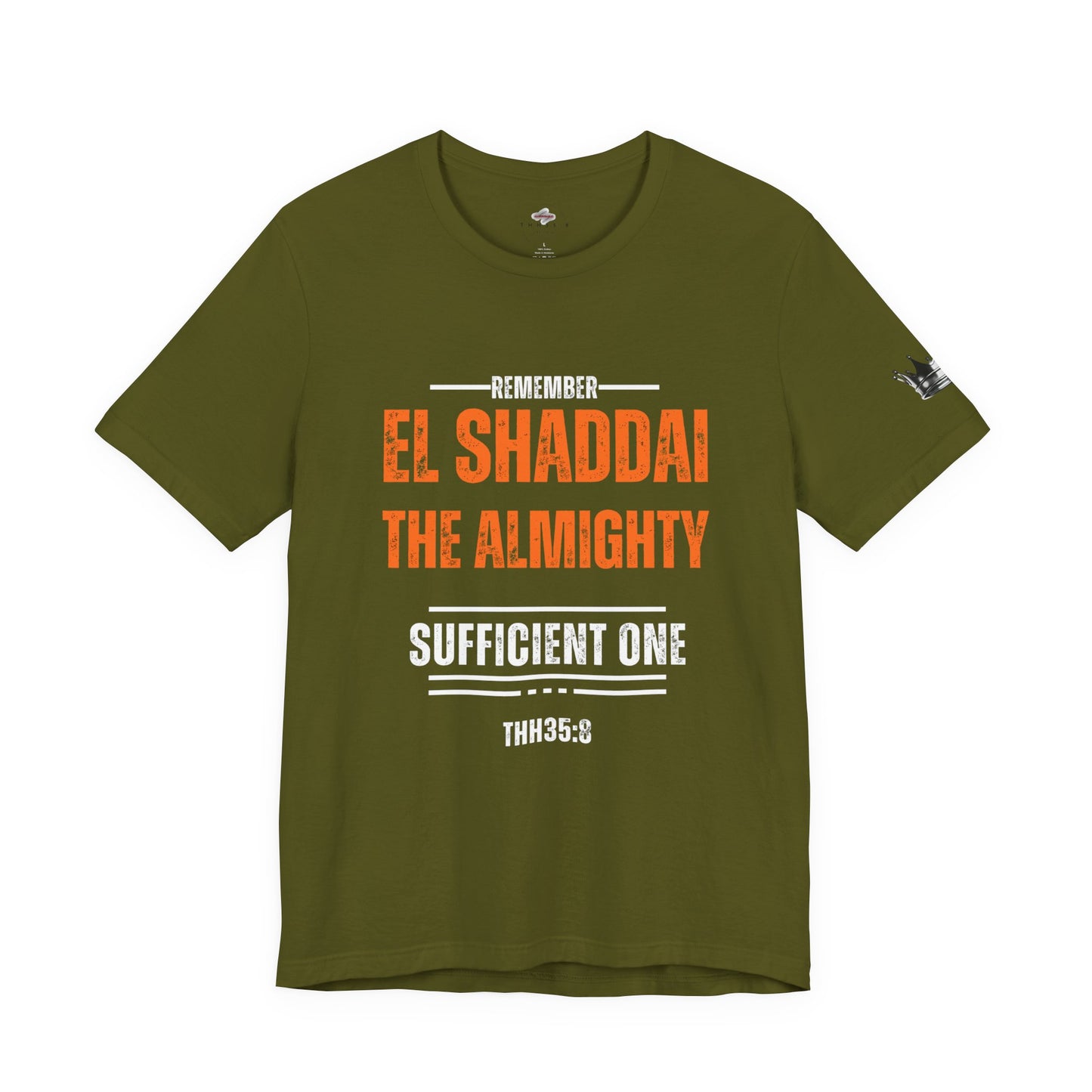 Faith-Inspired Graphic Tee - Remember El Shaddai, Christian Apparel, Inspirational T-Shirt, Spiritual Gift, Unisex Casual Wear