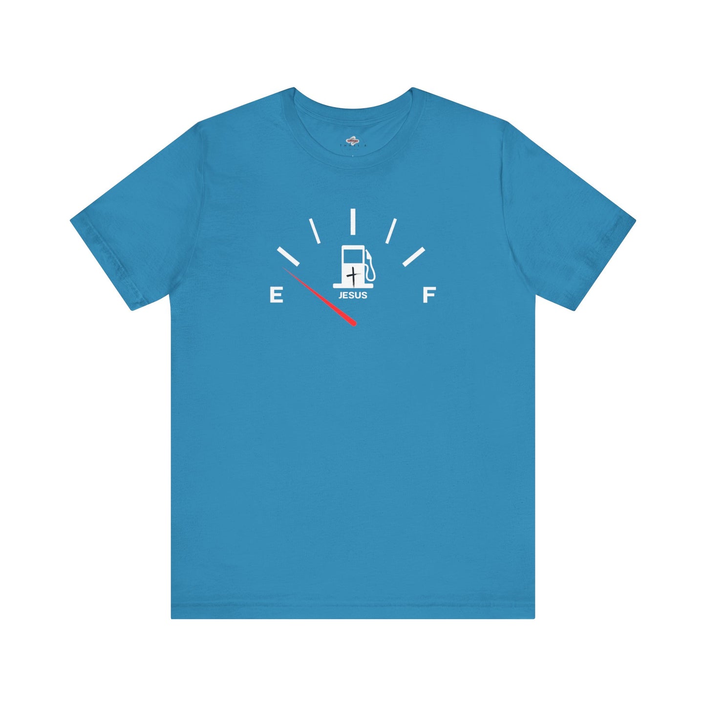 Fuel Gauge Graphic Tee, Funny Gift for Car Lovers, Unisex T-Shirt for Road Trips, Father's Day, Humor Shirt