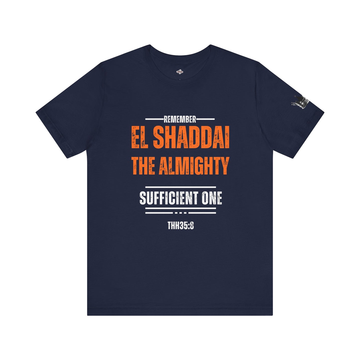 Faith-Inspired Graphic Tee - Remember El Shaddai, Christian Apparel, Inspirational T-Shirt, Spiritual Gift, Unisex Casual Wear