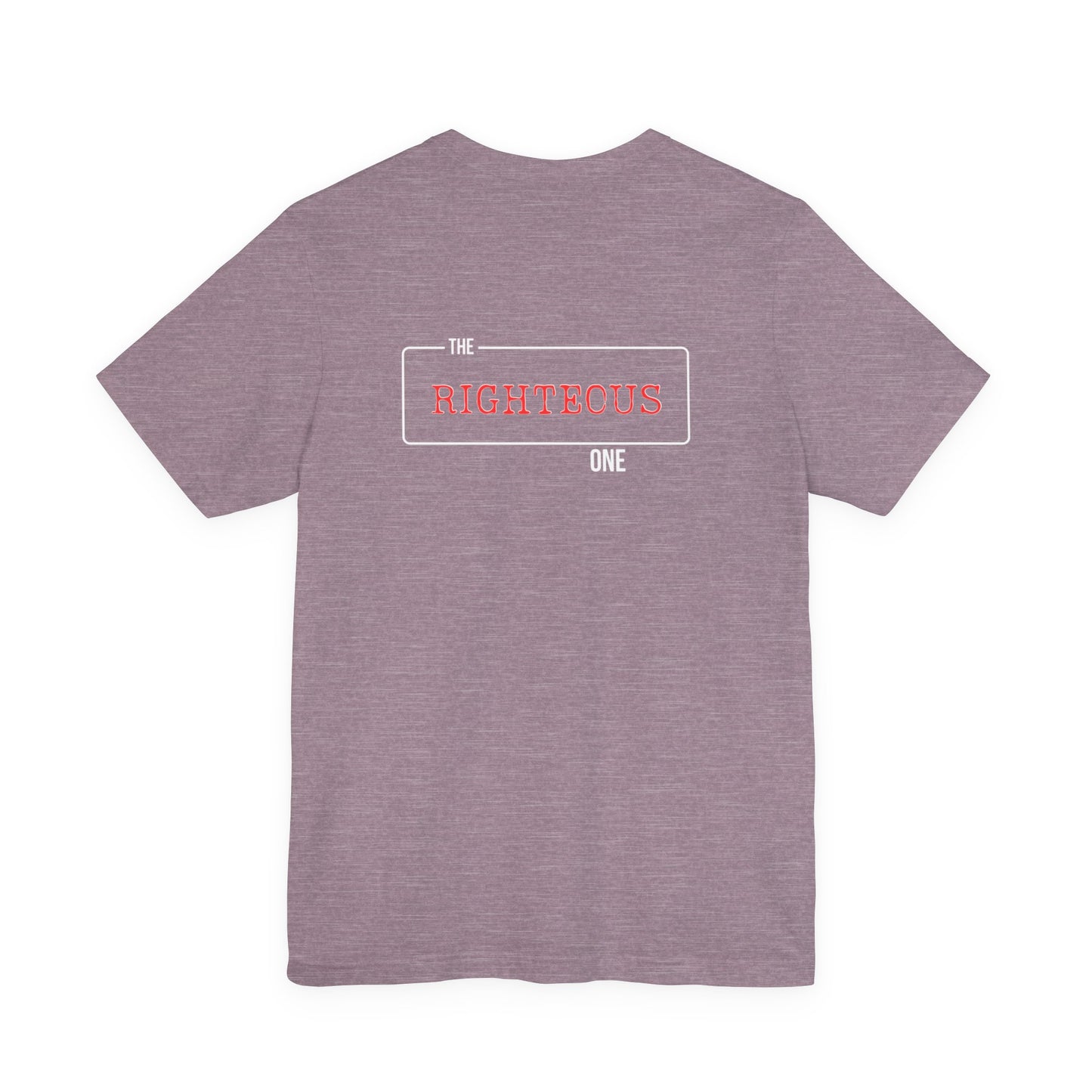 Faith-Inspired Unisex T-Shirt - The Righteous One Tee, Religious Apparel, Casual Wear, Christian Gift, Daily Motivation