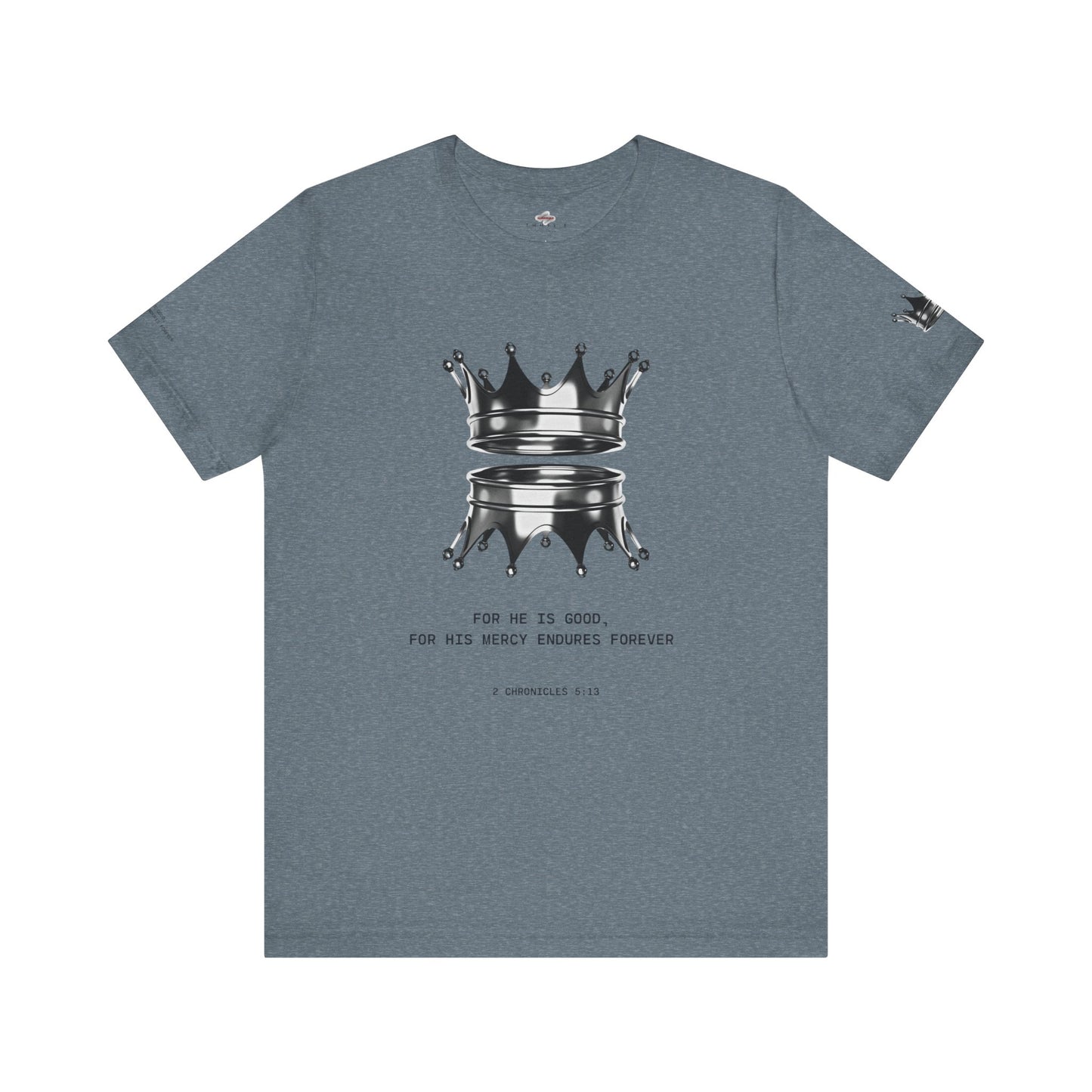 Crown Design Tee - Faith Inspired Shirt, Unisex T-Shirt, Casual Wear, Gift for Him/Her, Church Event Apparel