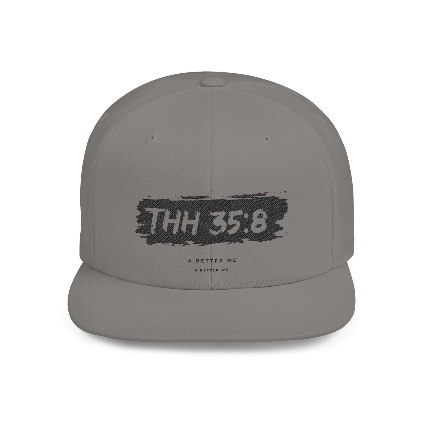 Flat Bill Snapback Hat, Faith-Inspired Cap, Stylish Snapback for Everyday Wear, Gift for Friends, Casual Headwear