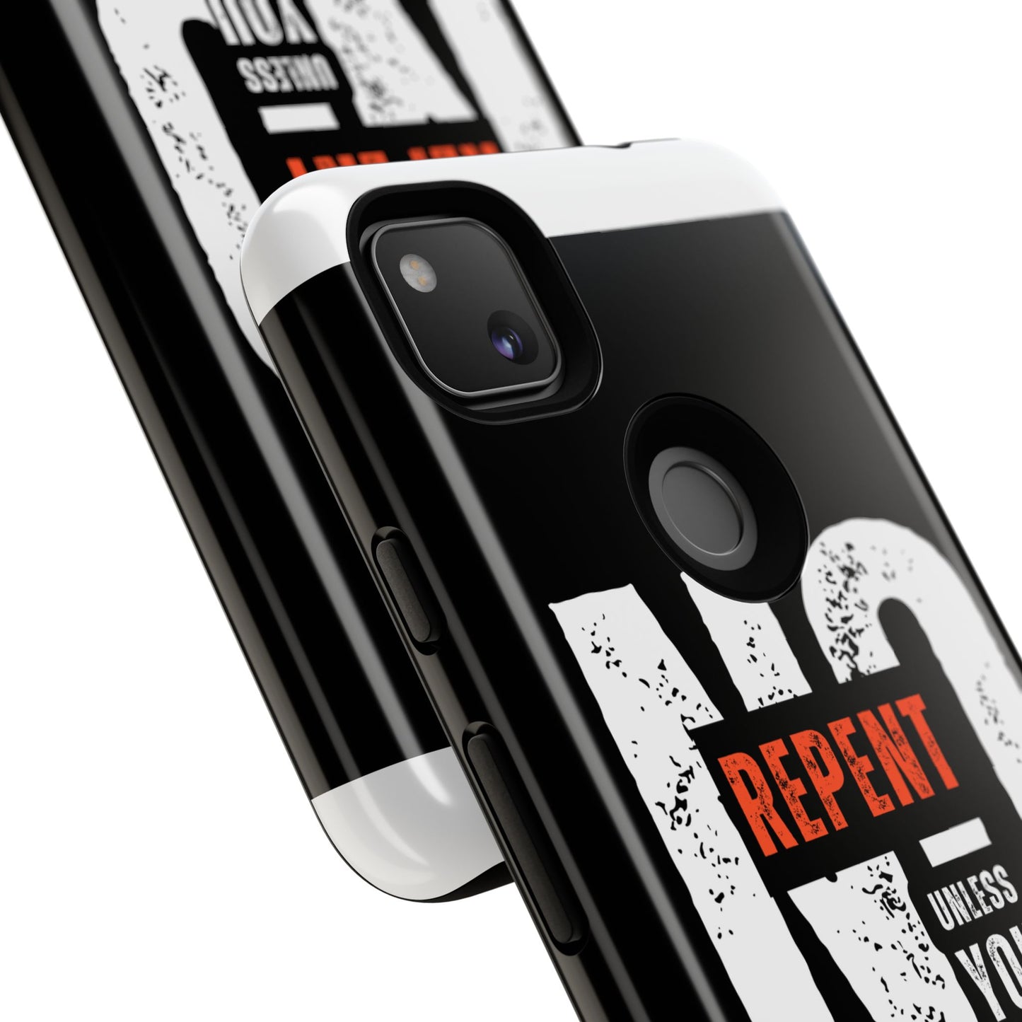 Repent Phone Case, Tough Phone Cover, Christian Gift, Scripture Phone Protector, Faith-Based Tech Accessory