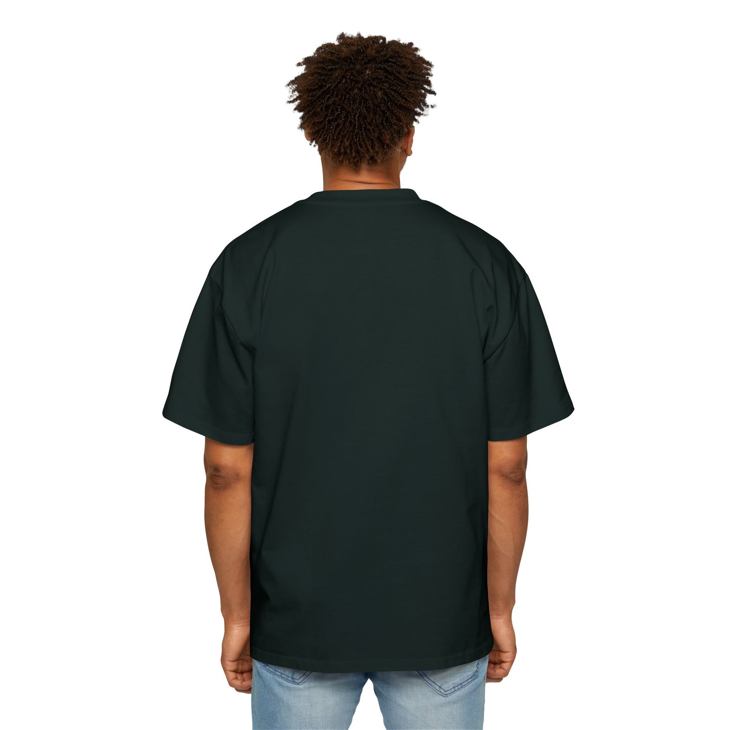 Men's Oversized Graphic Tee - Faith-Inspired Casual Wear, Oversized Fashion, Religious Apparel, Unique Gift, Streetwear Style