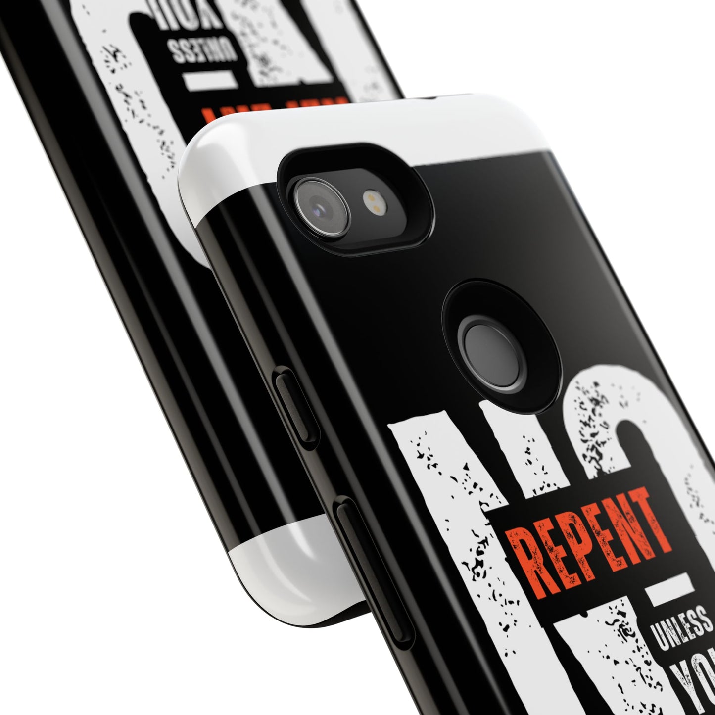 Repent Phone Case, Tough Phone Cover, Christian Gift, Scripture Phone Protector, Faith-Based Tech Accessory