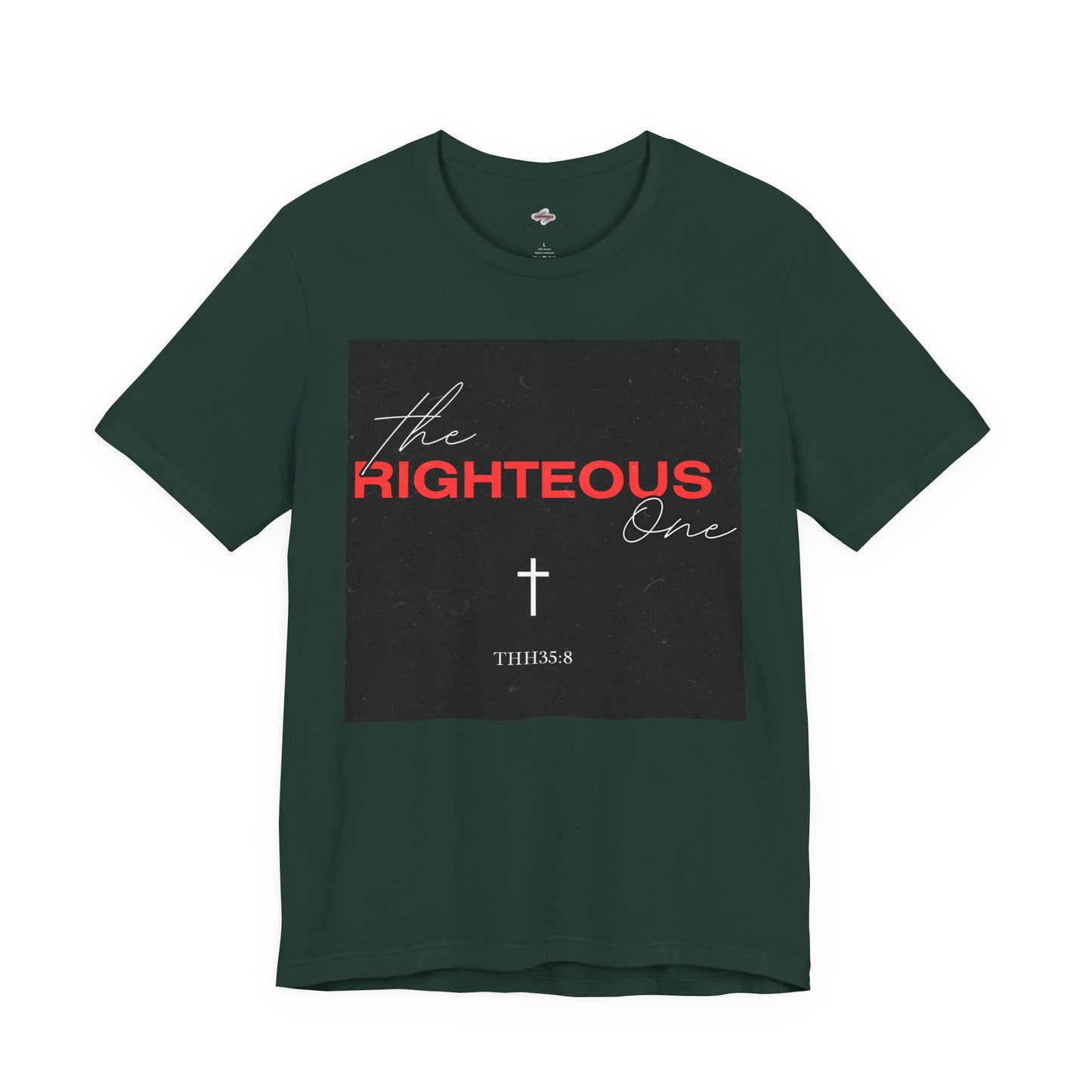 Faith-Inspired Unisex T-Shirt - The Righteous One Tee, Religious Apparel, Casual Wear, Christian Gift, Daily Motivation