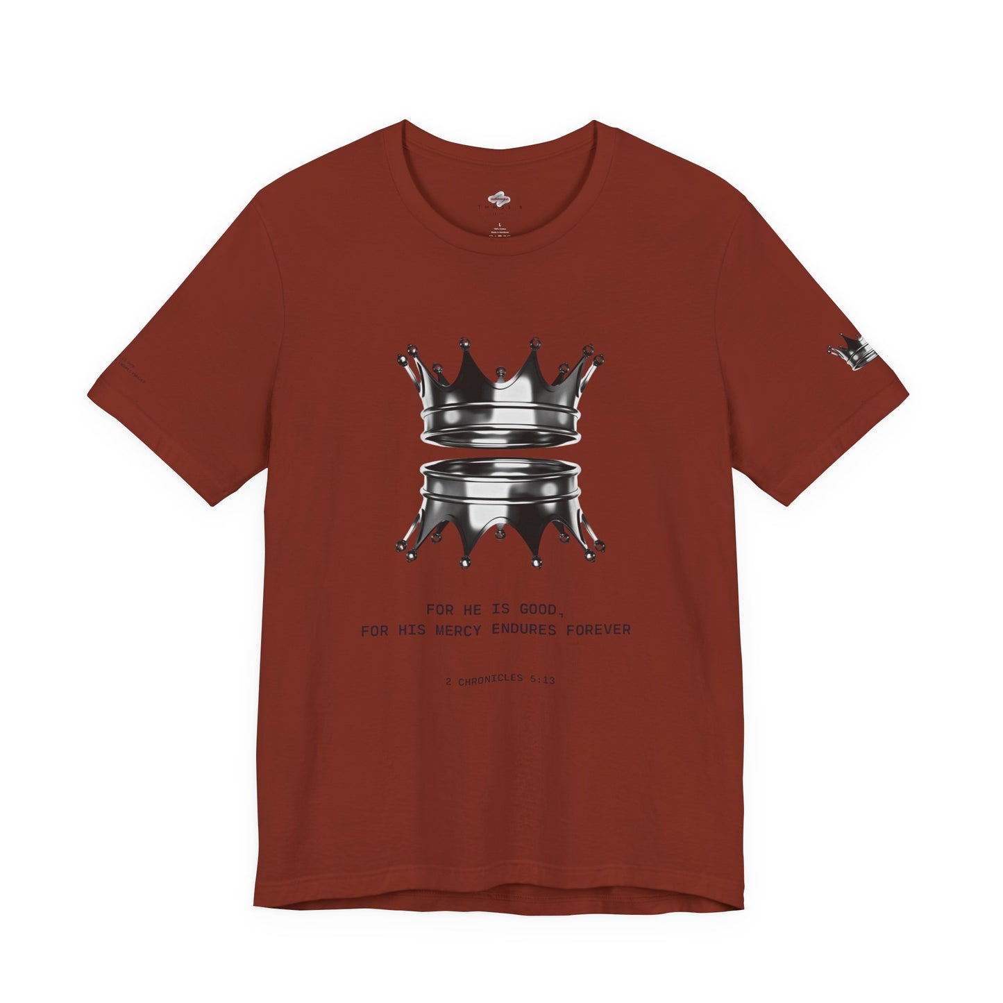 Crown Design Tee - Faith Inspired Shirt, Unisex T-Shirt, Casual Wear, Gift for Him/Her, Church Event Apparel