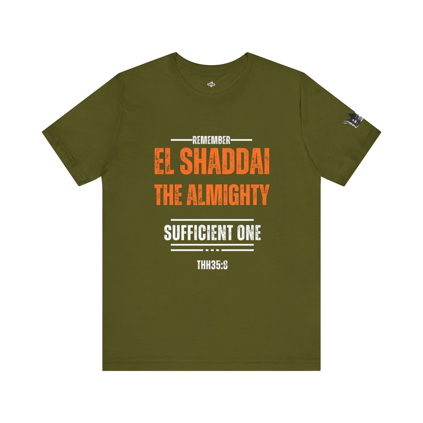 Faith-Inspired Graphic Tee - Remember El Shaddai, Christian Apparel, Inspirational T-Shirt, Spiritual Gift, Unisex Casual Wear