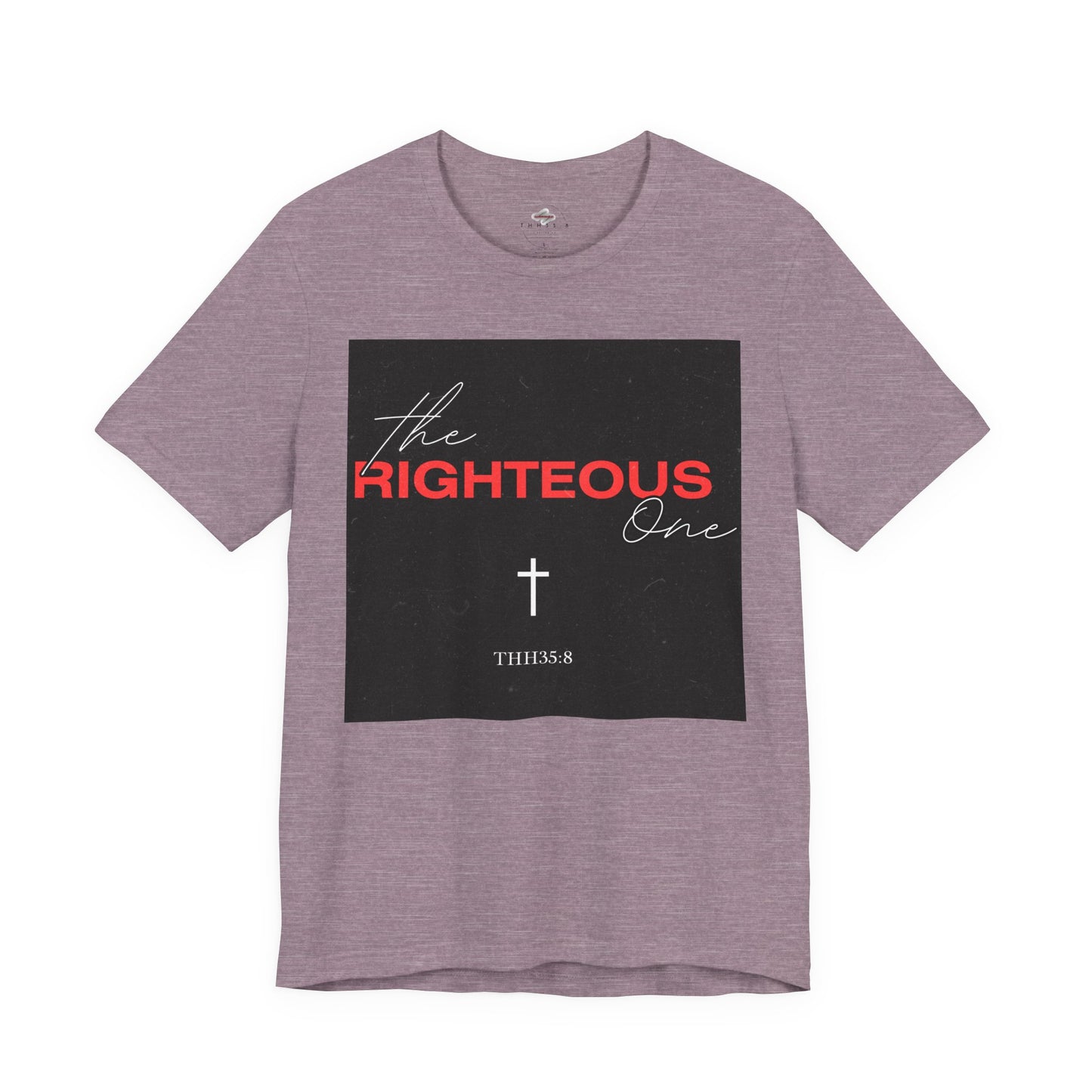 Faith-Inspired Unisex T-Shirt - The Righteous One Tee, Religious Apparel, Casual Wear, Christian Gift, Daily Motivation