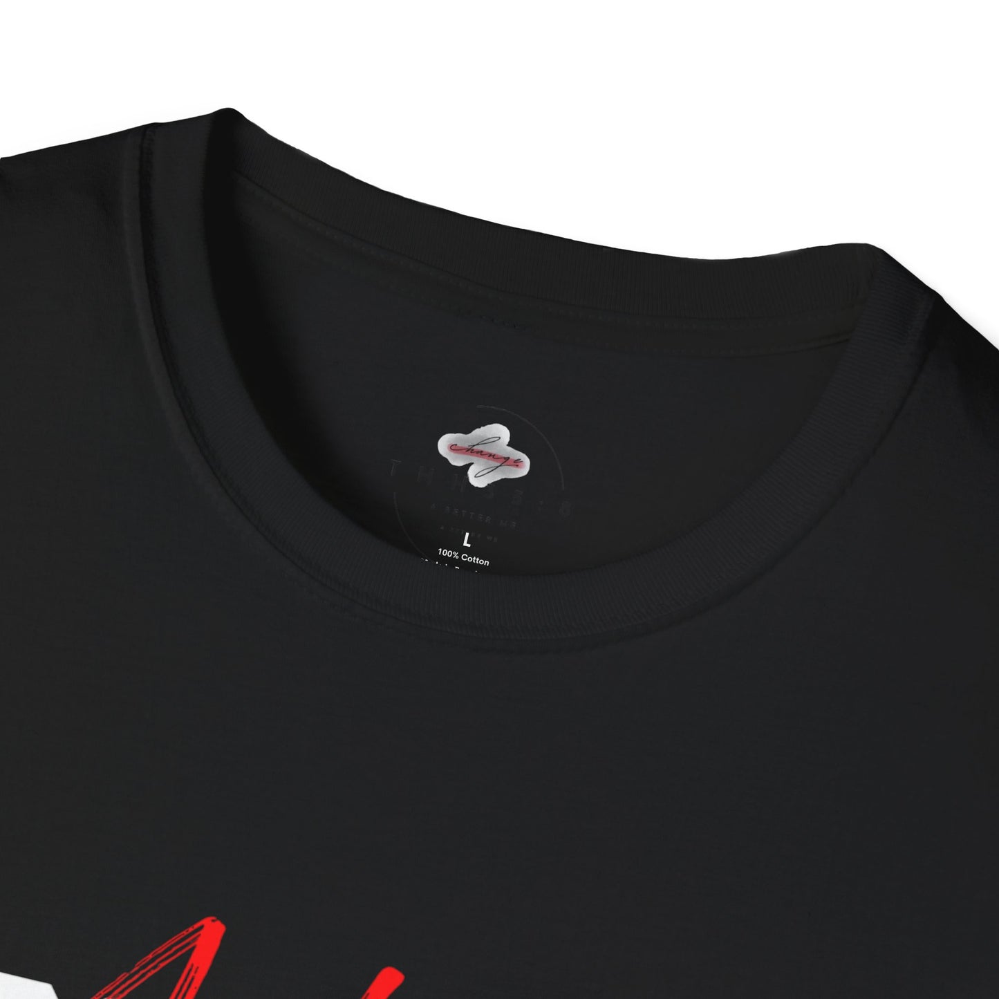 Unisex Softstyle T-Shirt with 'UNSHARED' Design, Inspirational Apparel, Christian Gift, Casual Wear, Faith-Based Fashion.
