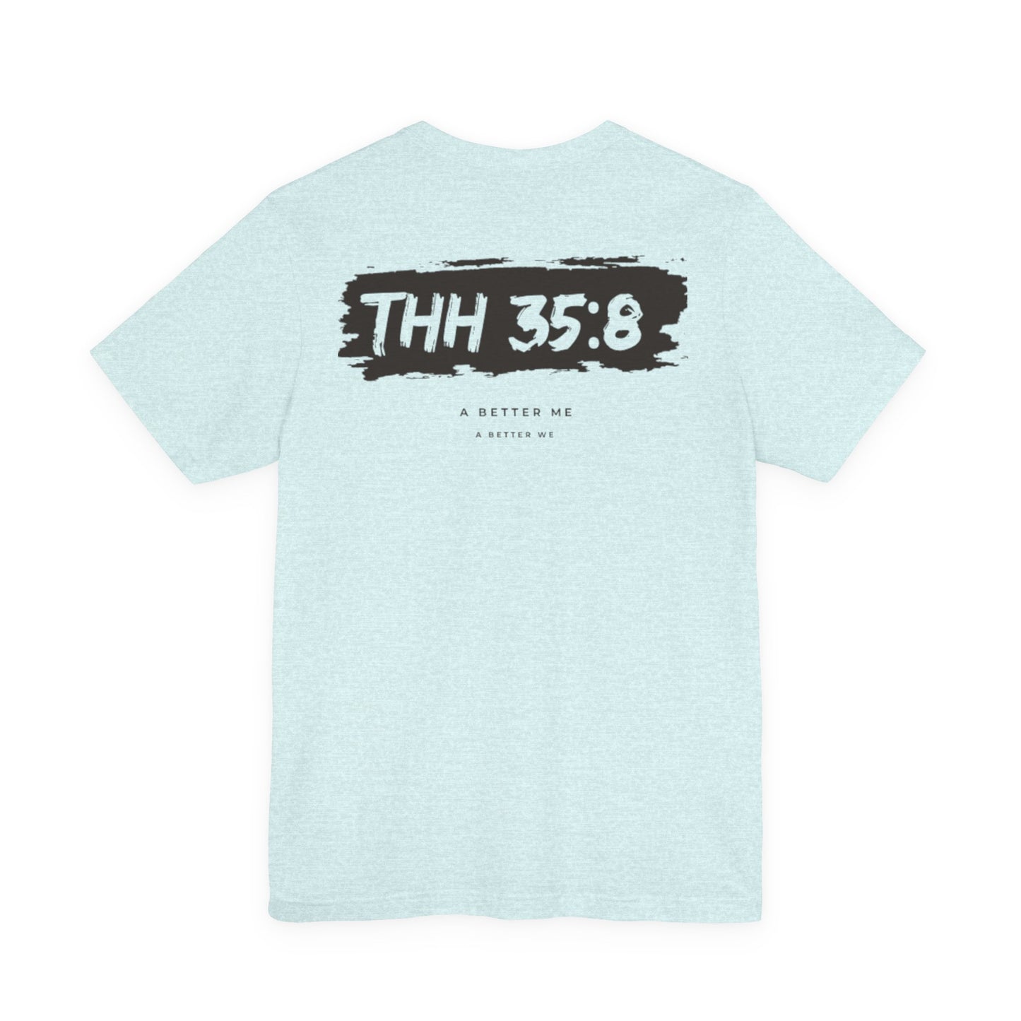 Inspirational Graphic Tee, Motivational T-Shirt, Faith-Based Apparel, Casual Streetwear, Unisex Tight Fit Tee