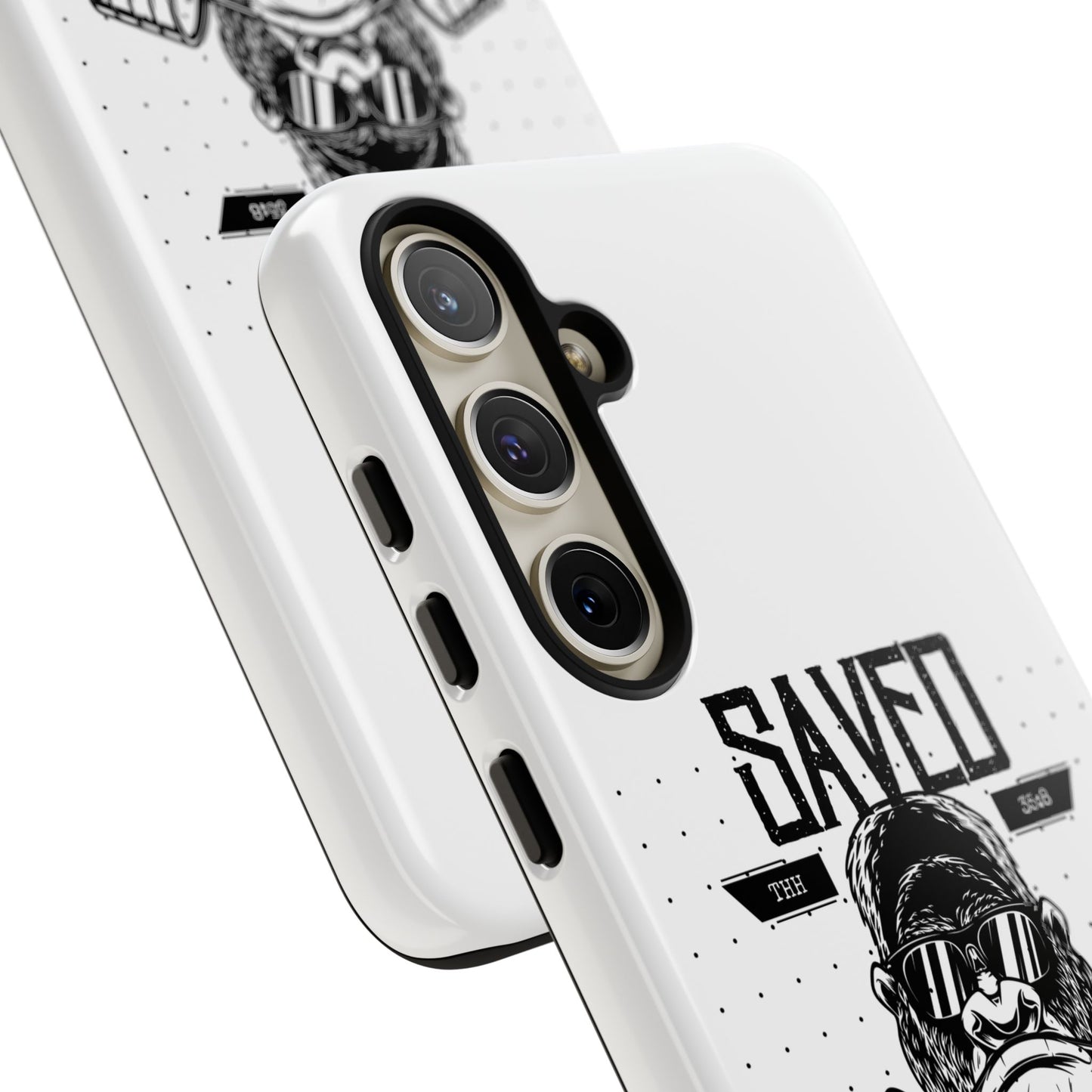 Tough Cases - Heavy Duty Phone Case for Fitness Lovers, Gym Accessories, Workout Gifts, Saved by Lift Design, Tough Armor