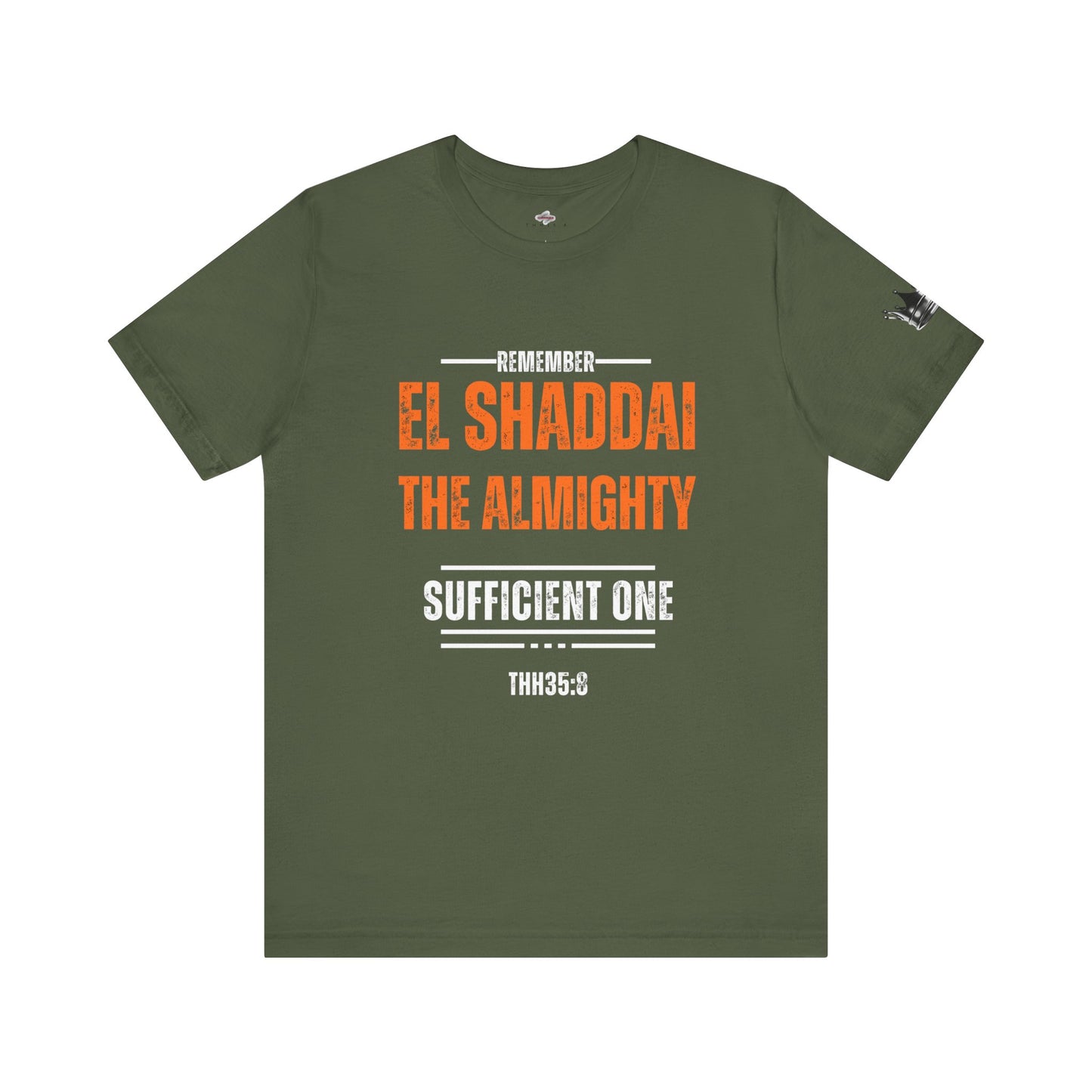 Faith-Inspired Graphic Tee - Remember El Shaddai, Christian Apparel, Inspirational T-Shirt, Spiritual Gift, Unisex Casual Wear