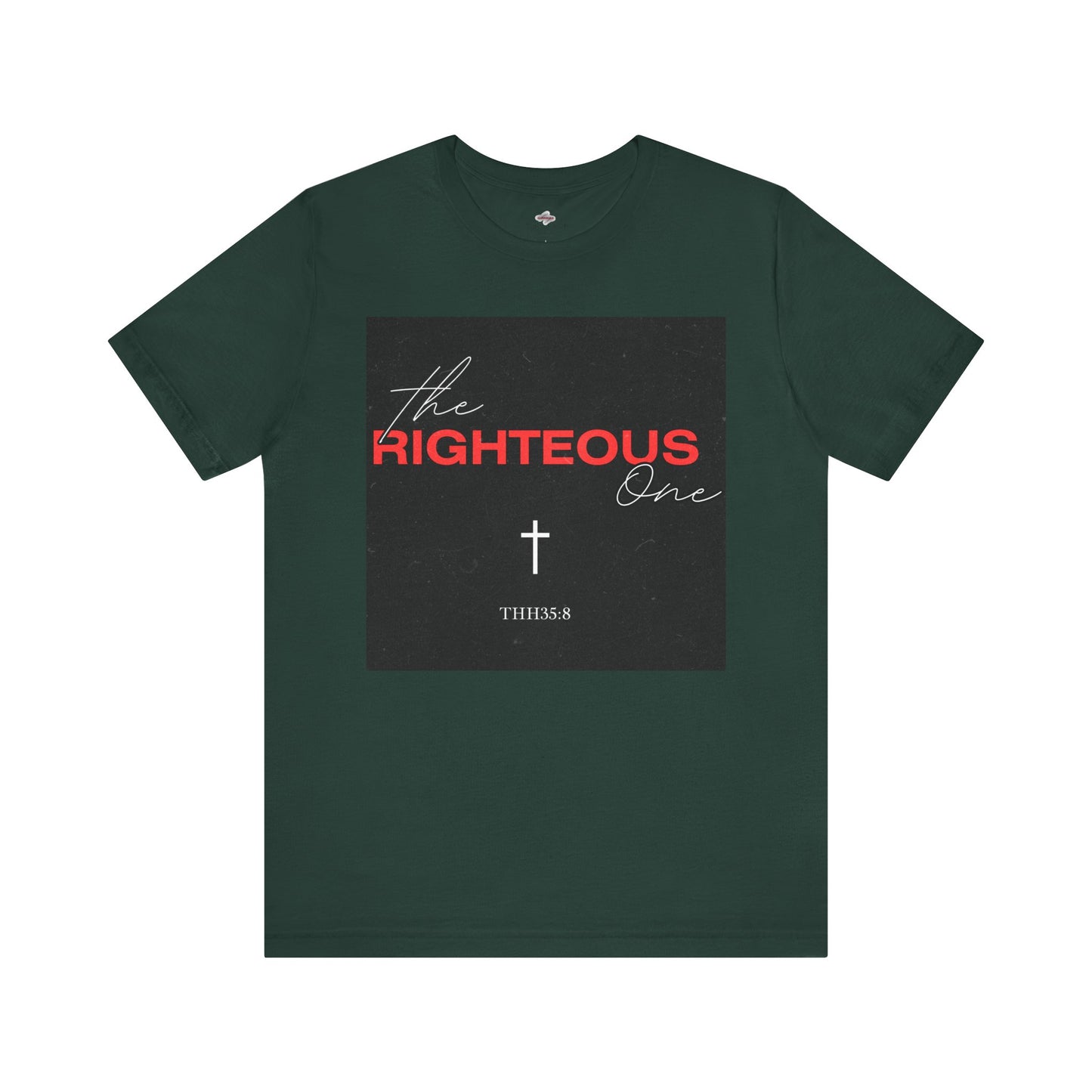 Faith-Inspired Unisex T-Shirt - The Righteous One Tee, Religious Apparel, Casual Wear, Christian Gift, Daily Motivation