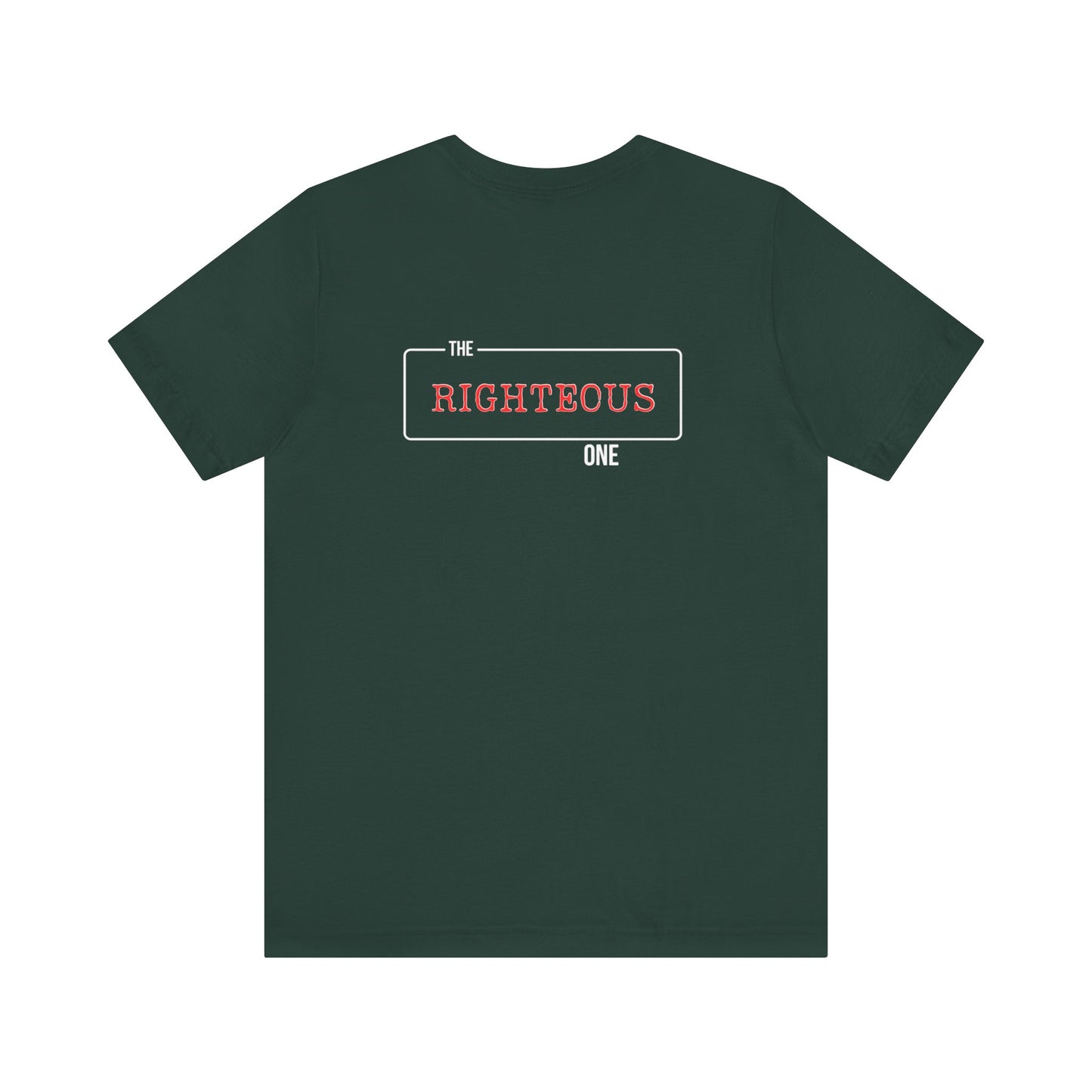 Faith-Inspired Unisex T-Shirt - The Righteous One Tee, Religious Apparel, Casual Wear, Christian Gift, Daily Motivation