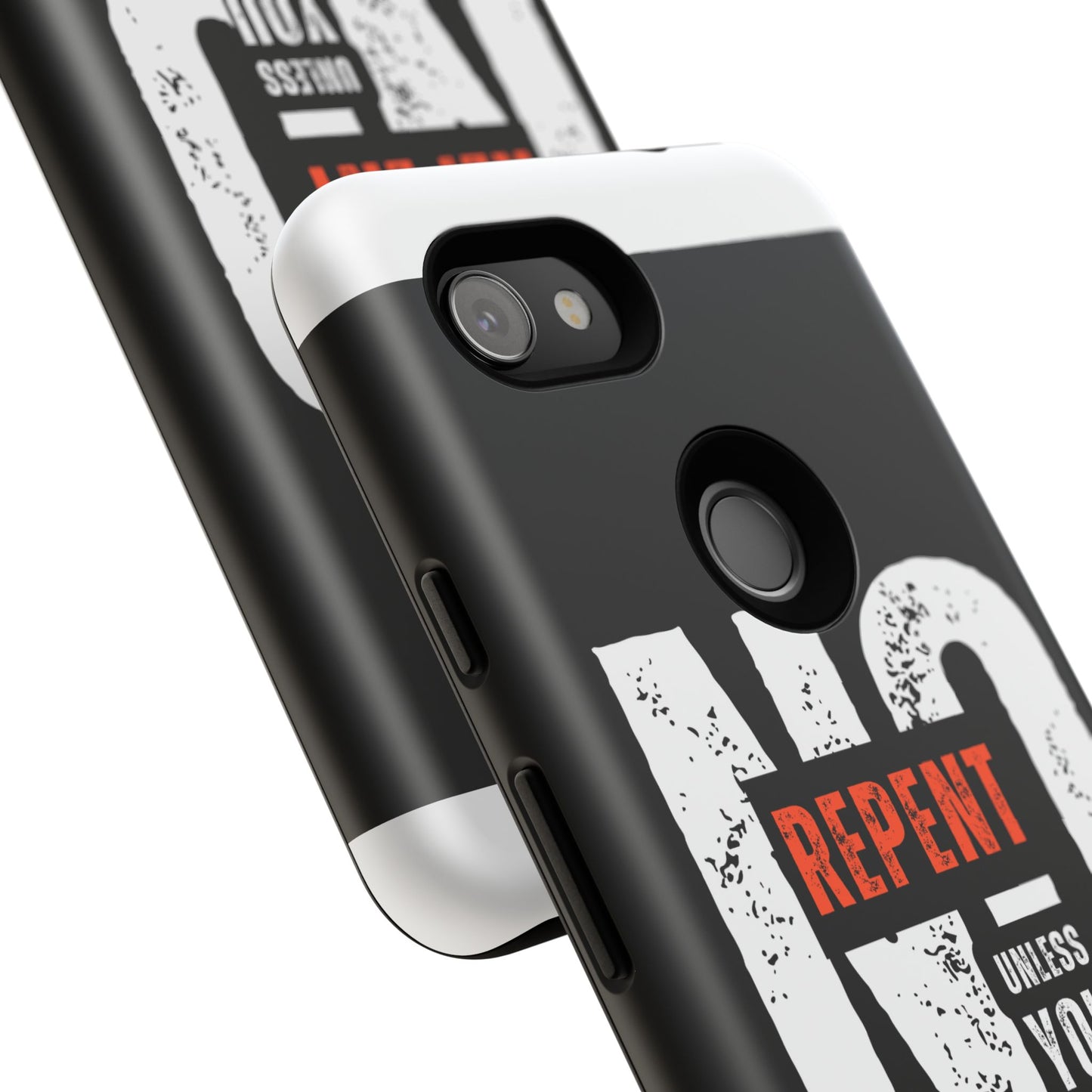 Repent Phone Case, Tough Phone Cover, Christian Gift, Scripture Phone Protector, Faith-Based Tech Accessory