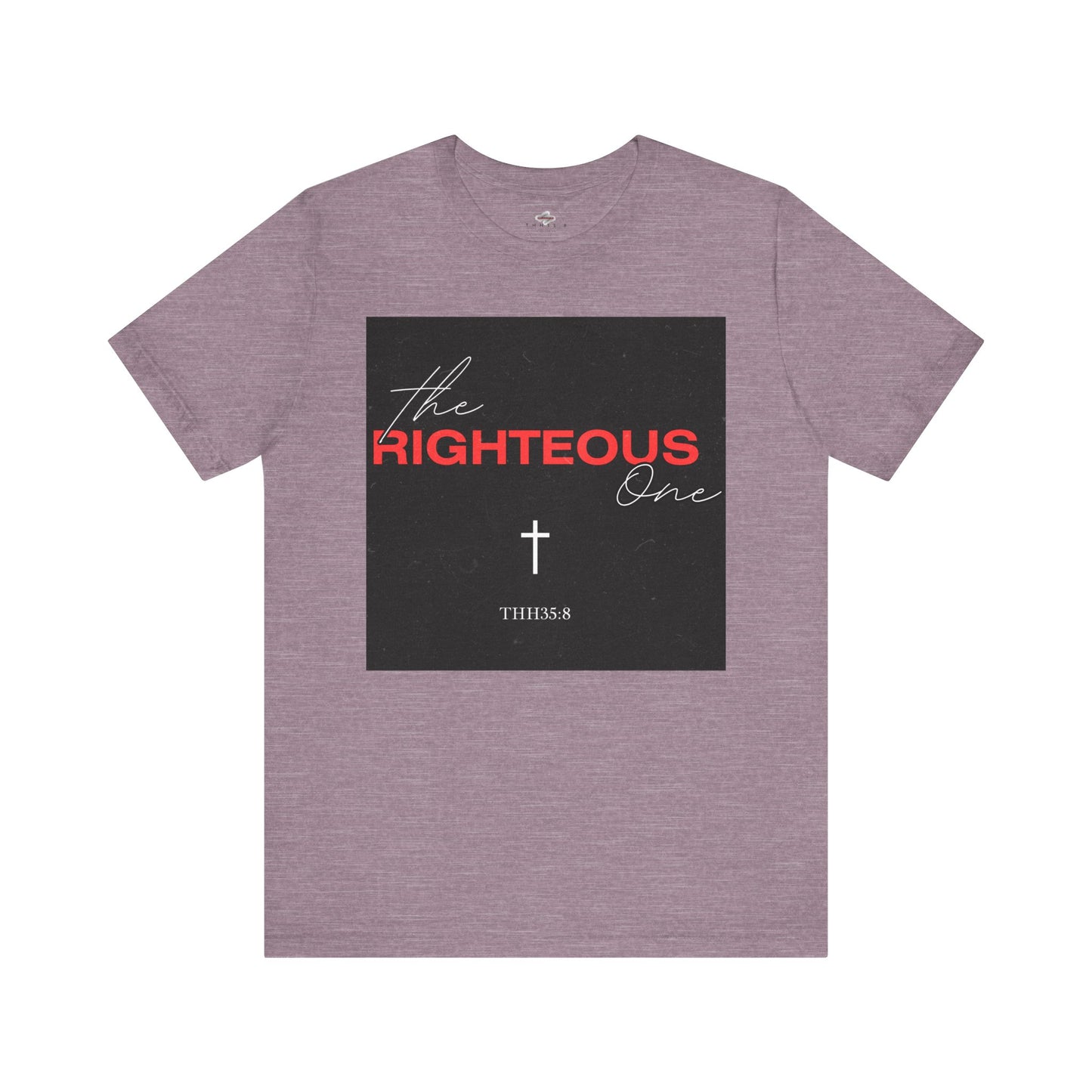 Faith-Inspired Unisex T-Shirt - The Righteous One Tee, Religious Apparel, Casual Wear, Christian Gift, Daily Motivation