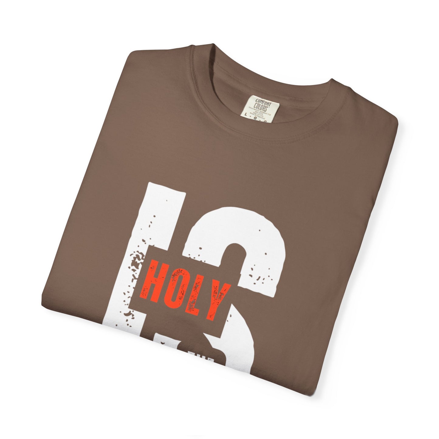 Christian Inspirational T-Shirt - Holy is the Lord, Faith Apparel, Unisex Gift for Believers, Sunday Service Wear, Casual Christian Outfit
