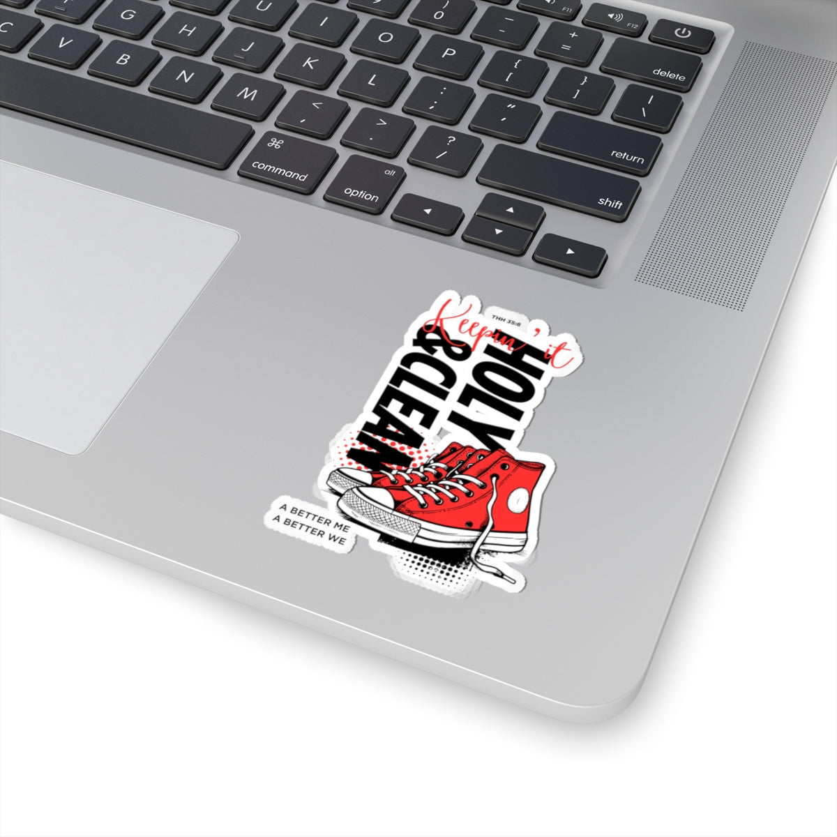 Cool Red Shoe Stickers | Trendy Vinyl Decals for Laptops, Water Bottles, and More | Perfect for Gift Giving, DIY Projects, and Holidays