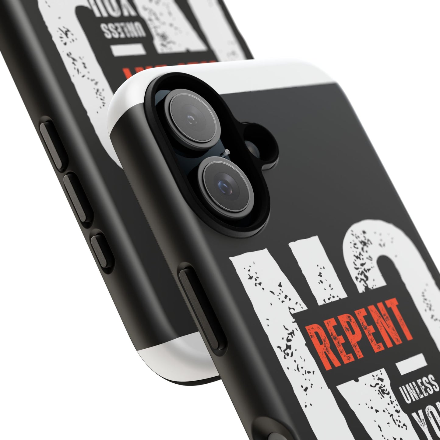 Repent Phone Case, Tough Phone Cover, Christian Gift, Scripture Phone Protector, Faith-Based Tech Accessory