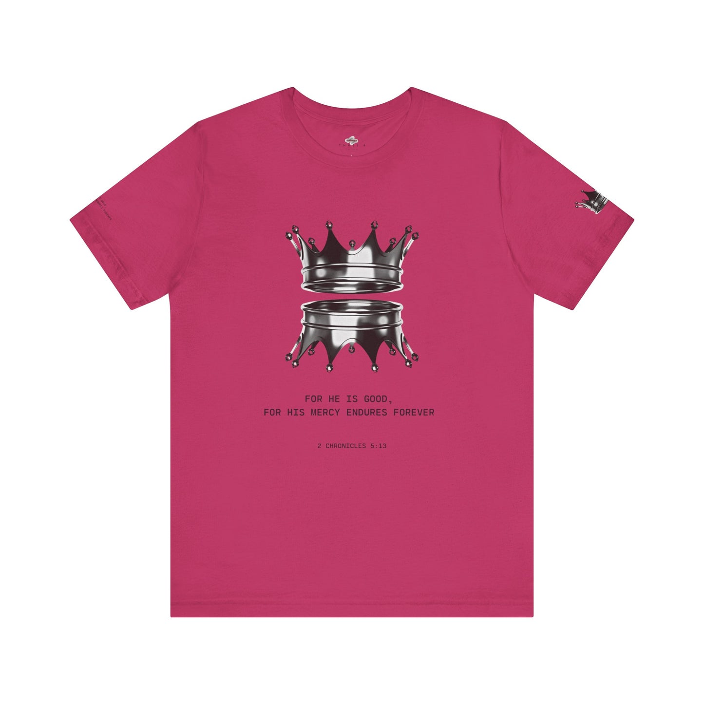 Crown Design Tee - Faith Inspired Shirt, Unisex T-Shirt, Casual Wear, Gift for Him/Her, Church Event Apparel
