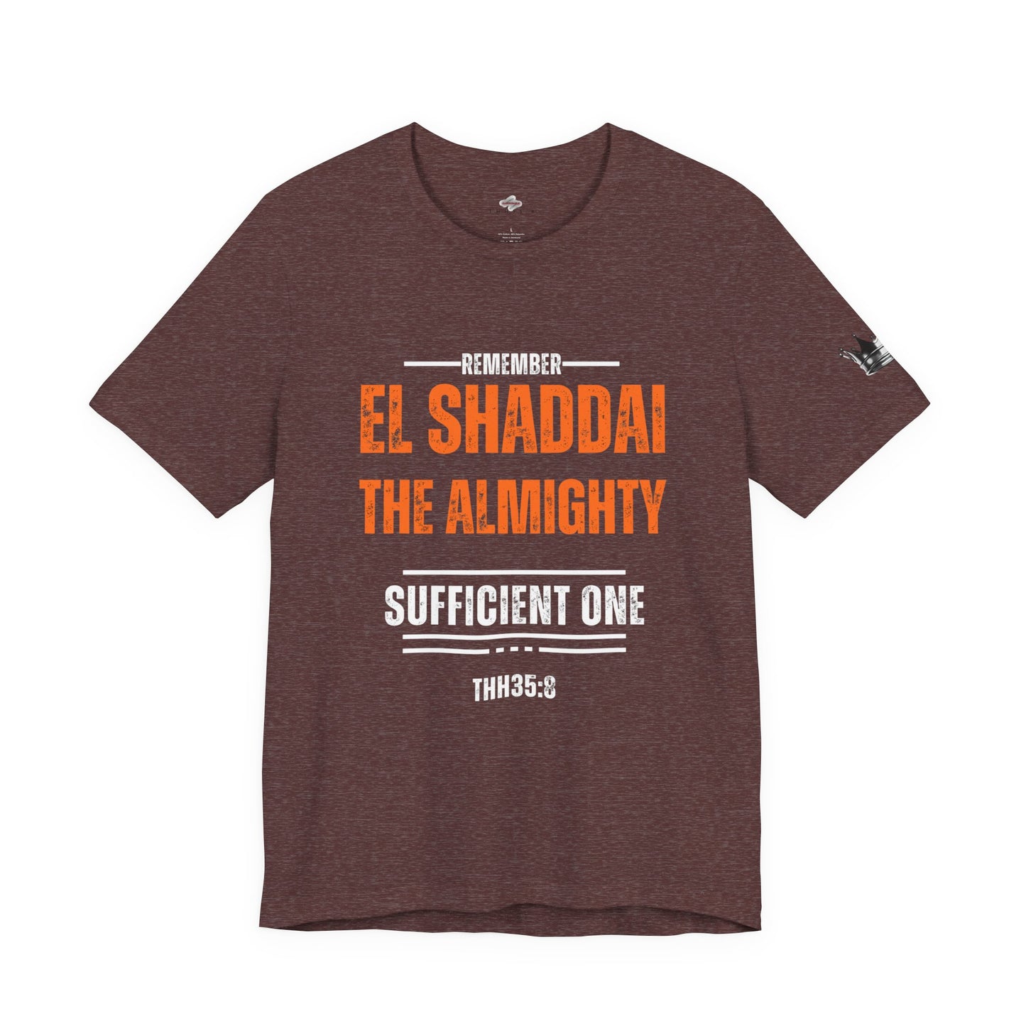 Faith-Inspired Graphic Tee - Remember El Shaddai, Christian Apparel, Inspirational T-Shirt, Spiritual Gift, Unisex Casual Wear