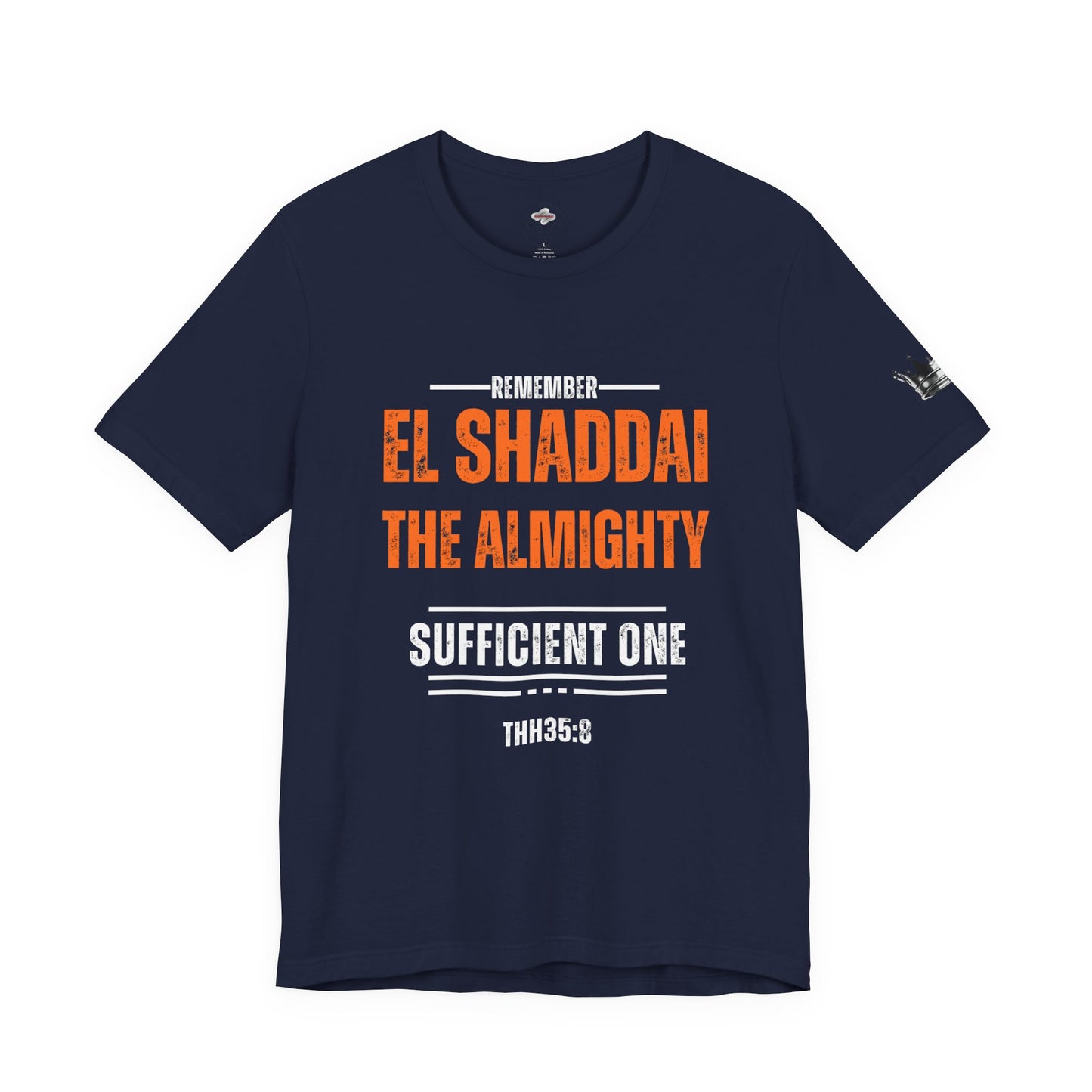 Faith-Inspired Graphic Tee - Remember El Shaddai, Christian Apparel, Inspirational T-Shirt, Spiritual Gift, Unisex Casual Wear
