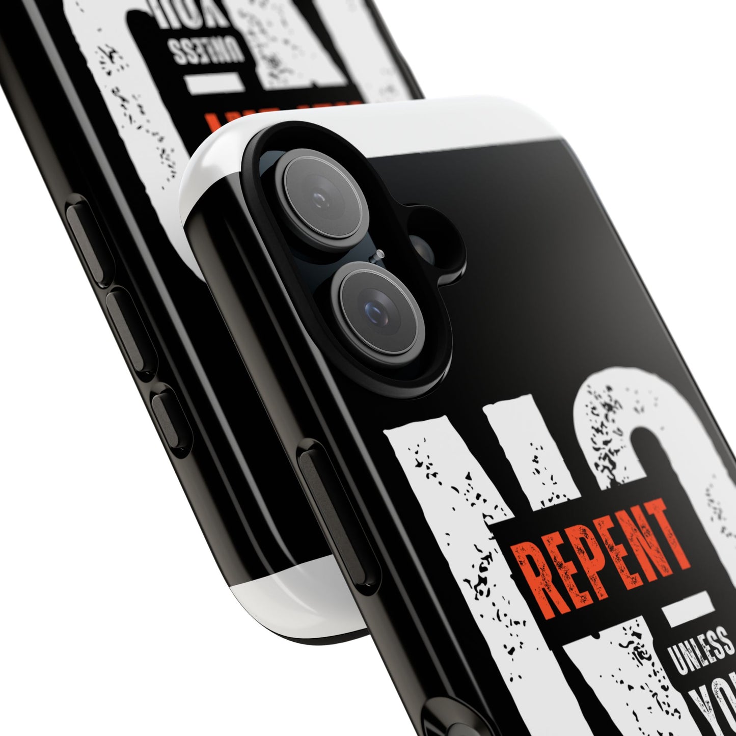 Repent Phone Case, Tough Phone Cover, Christian Gift, Scripture Phone Protector, Faith-Based Tech Accessory
