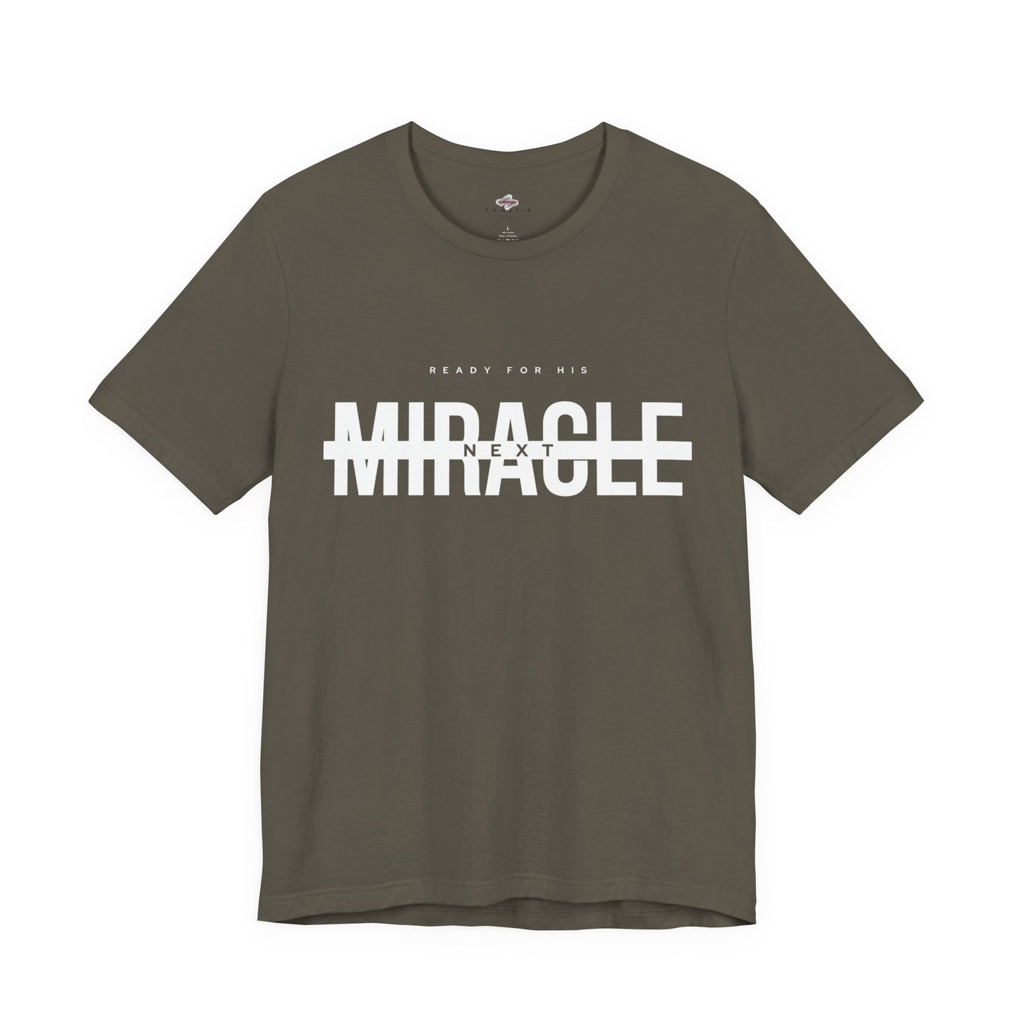 Miracle Unisex Jersey Tee, casual wear, gift for new parents, motivational shirt, soft fabric, everyday comfort