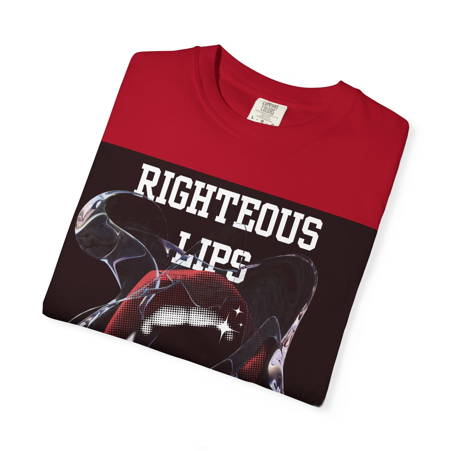 Righteous Lips Graphic T-shirt, Unisex Casual Wear, Proverbs 10:21 Tee, Christian Apparel, Gift for Faith Lovers, Everyday Style