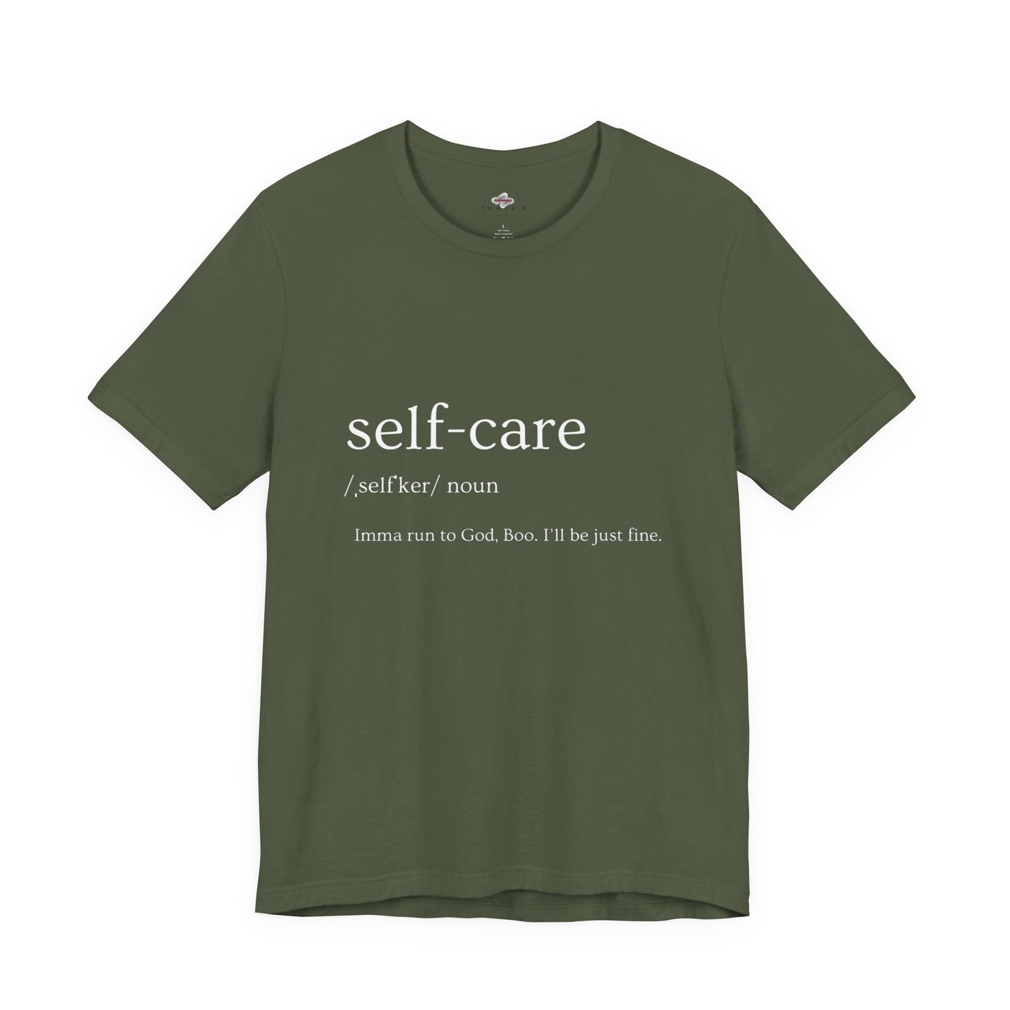 Self-Care Unisex Tee, Inspirational Shirt, Self-Love Gift, Motivational T-Shirt, Relaxation Wear, Wellness Apparel