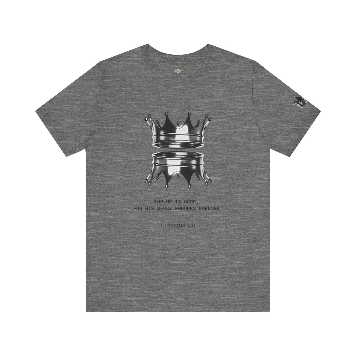 Crown Design Tee - Faith Inspired Shirt, Unisex T-Shirt, Casual Wear, Gift for Him/Her, Church Event Apparel