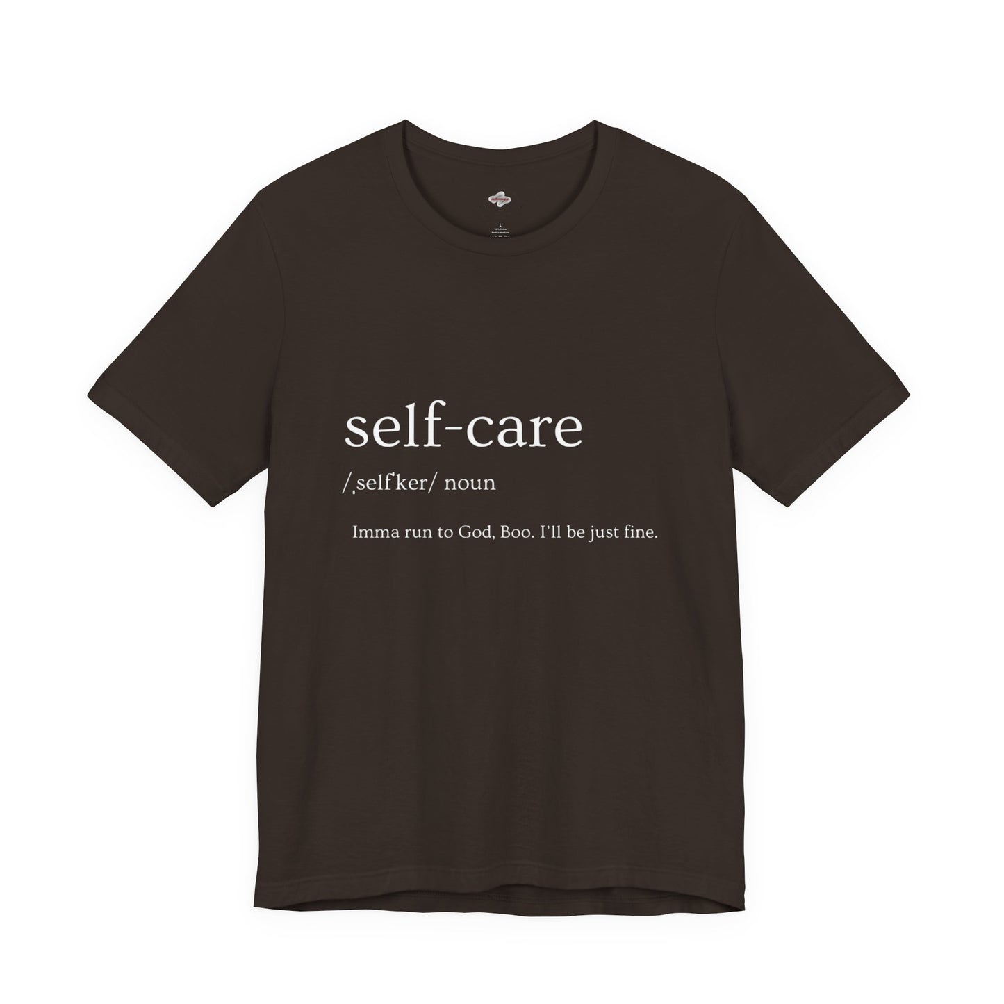 Self-Care Unisex Tee, Inspirational Shirt, Self-Love Gift, Motivational T-Shirt, Relaxation Wear, Wellness Apparel