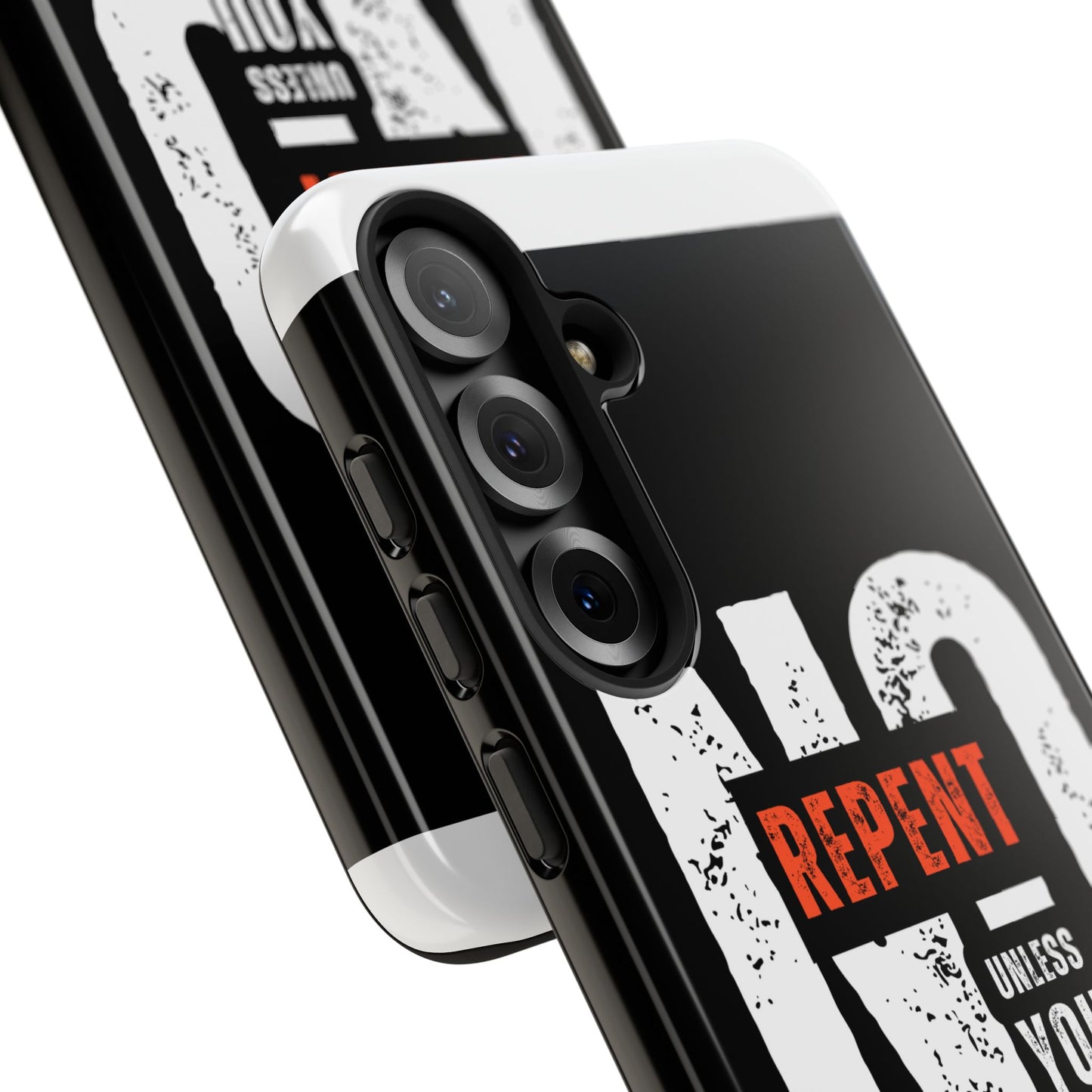 Repent Phone Case, Tough Phone Cover, Christian Gift, Scripture Phone Protector, Faith-Based Tech Accessory