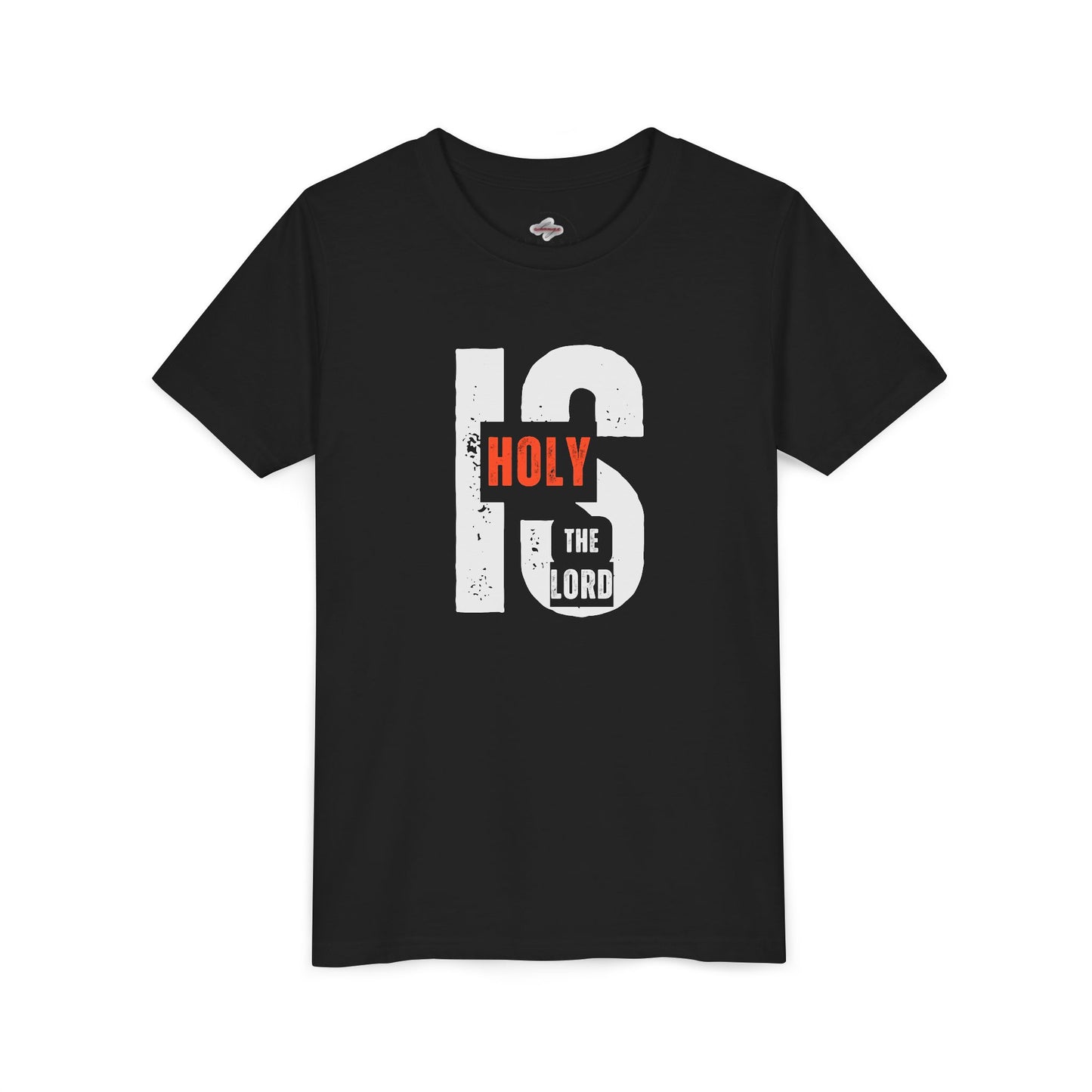 Holy is the Lord Youth Short Sleeve Tee - Faith-Based Shirt, Inspirational Gift, Christian Apparel, Youth T-Shirt, Church Outfit