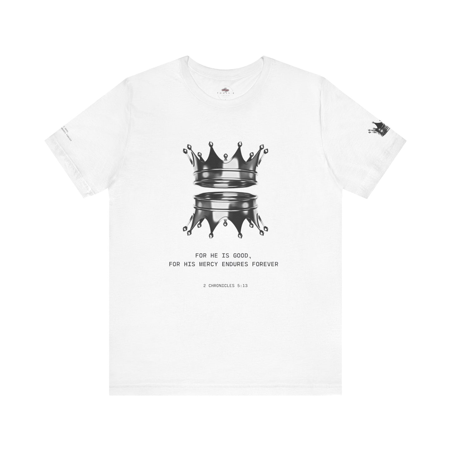 Crown Design Tee - Faith Inspired Shirt, Unisex T-Shirt, Casual Wear, Gift for Him/Her, Church Event Apparel