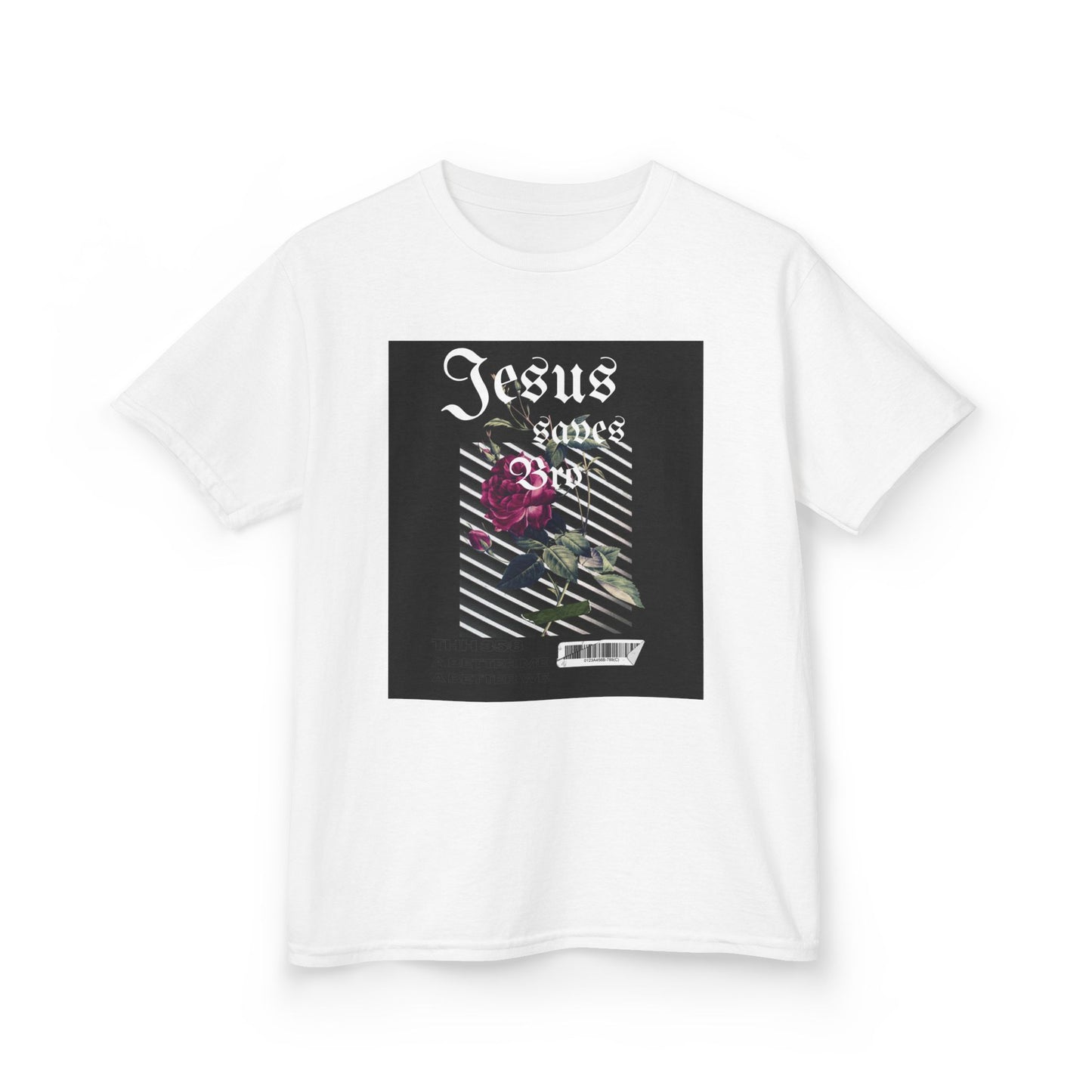 Jesus Saves Kids Heavy Cotton™ Tee, Christian Kids Shirt, Religious Tee, Faith-Based Apparel, Gift for Children