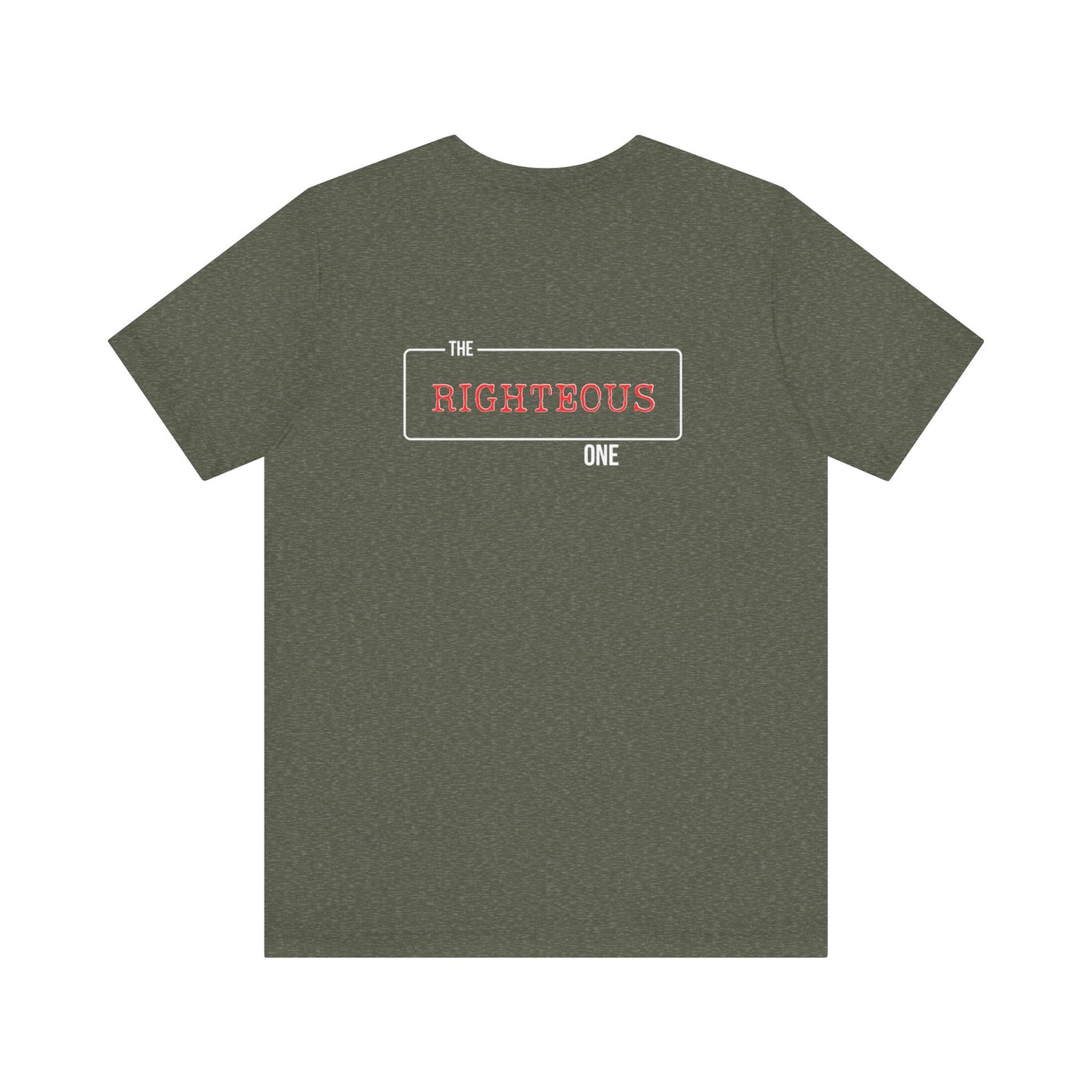 Faith-Inspired Unisex T-Shirt - The Righteous One Tee, Religious Apparel, Casual Wear, Christian Gift, Daily Motivation