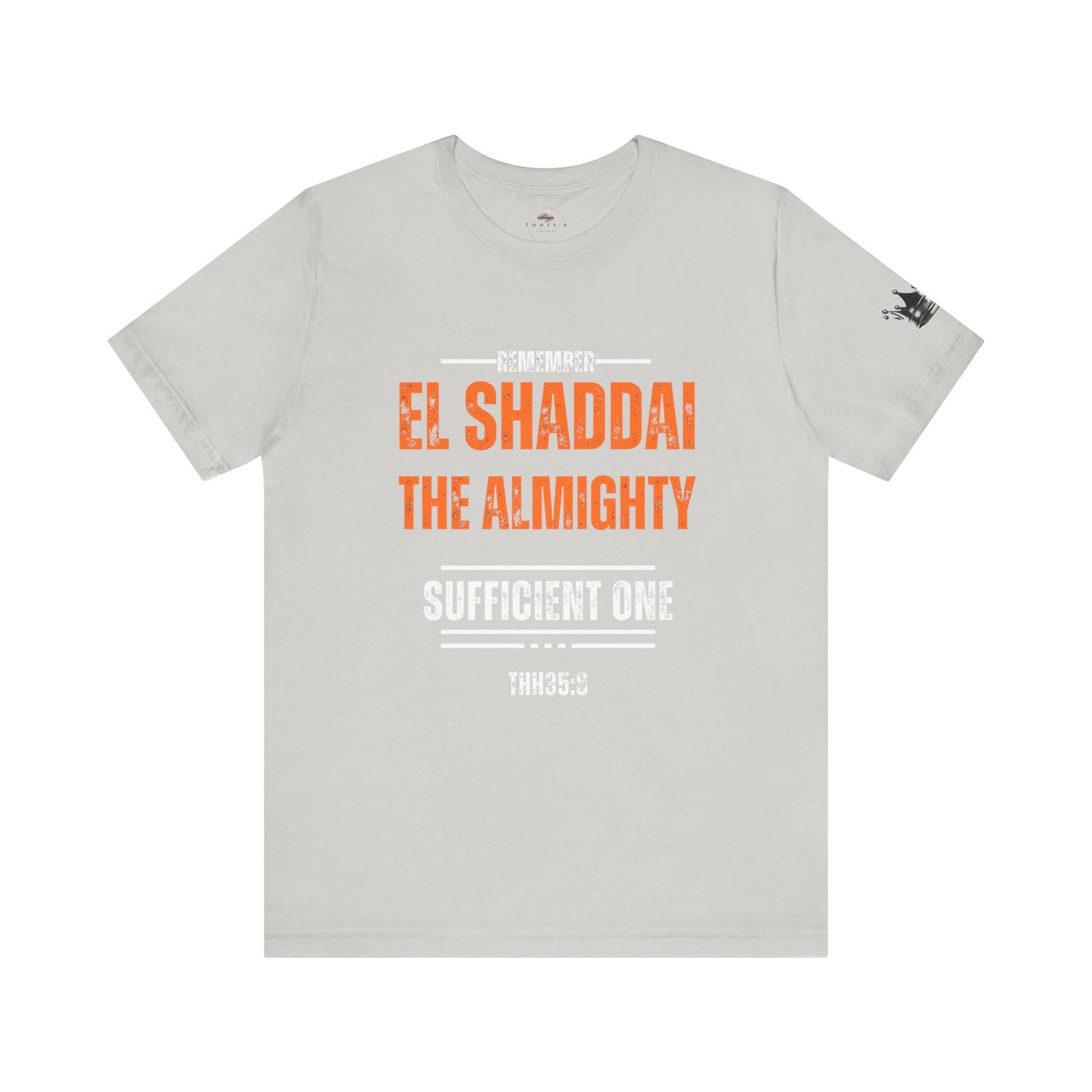 Faith-Inspired Graphic Tee - Remember El Shaddai, Christian Apparel, Inspirational T-Shirt, Spiritual Gift, Unisex Casual Wear