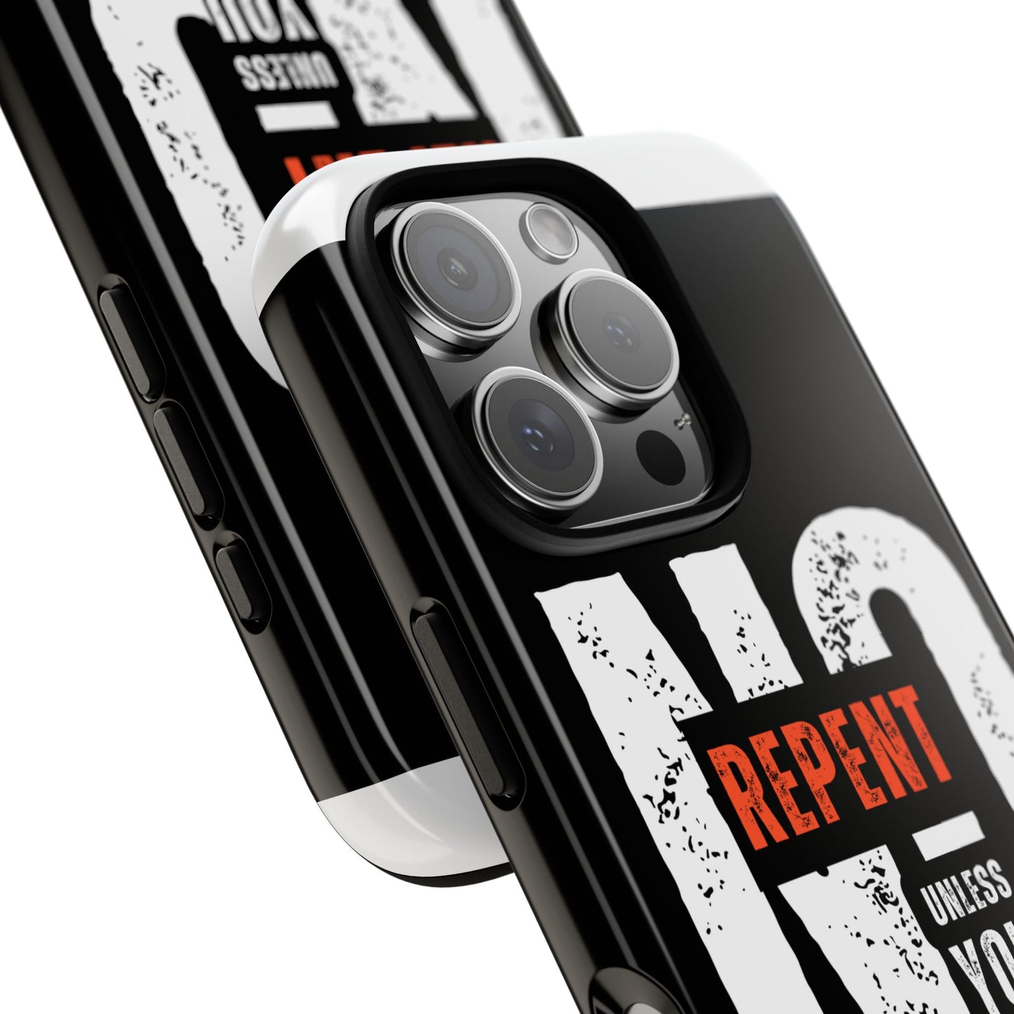 Repent Phone Case, Tough Phone Cover, Christian Gift, Scripture Phone Protector, Faith-Based Tech Accessory