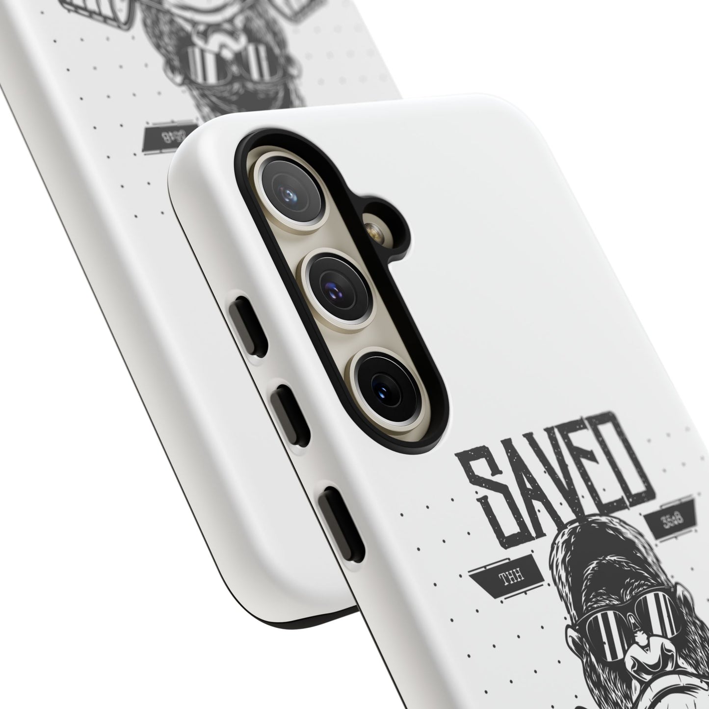 Tough Cases - Heavy Duty Phone Case for Fitness Lovers, Gym Accessories, Workout Gifts, Saved by Lift Design, Tough Armor