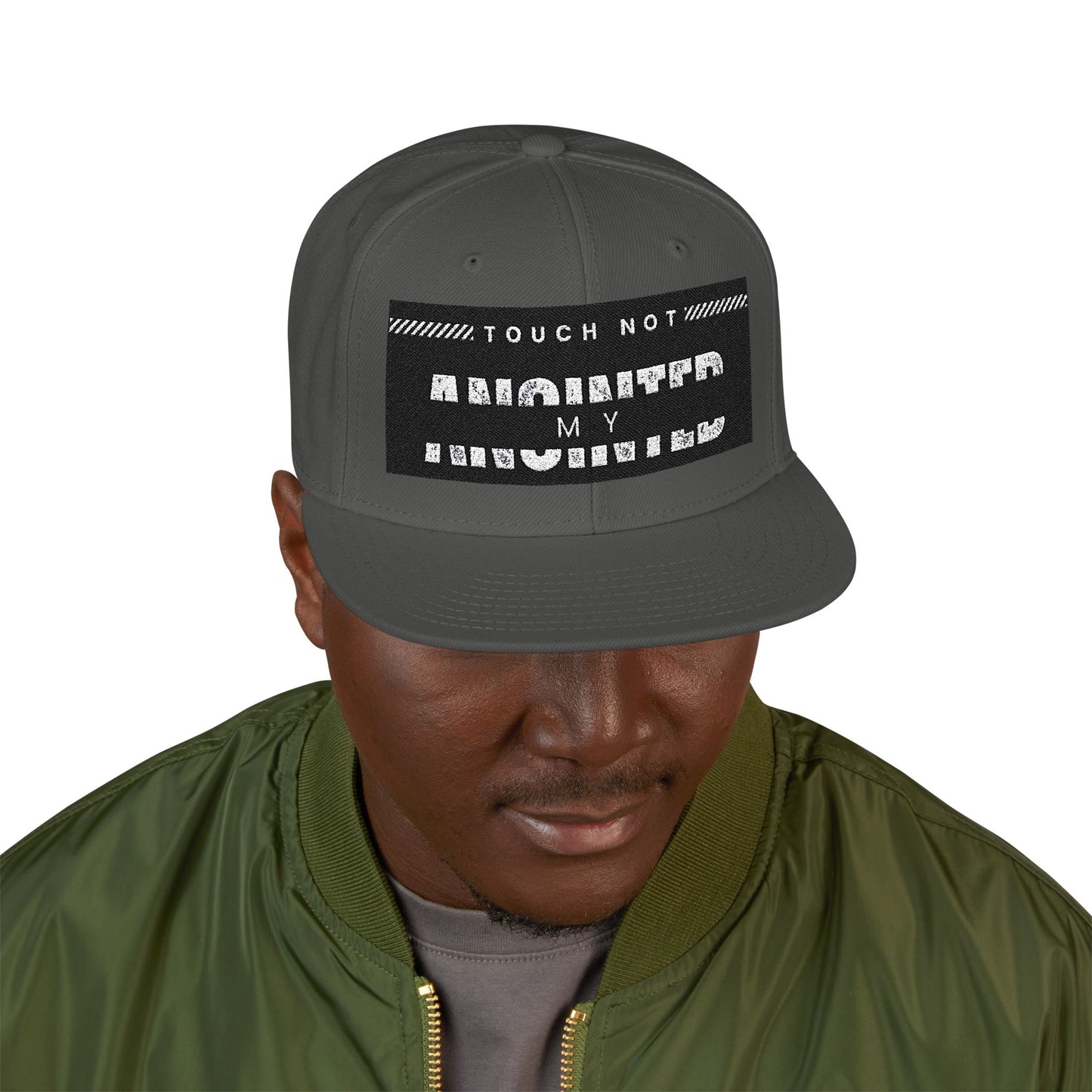 Urban Snapback Cap for Trendsetters, Streetwear Style, Custom Embroidery Hat, Gift for Him, Adjustable Baseball Cap