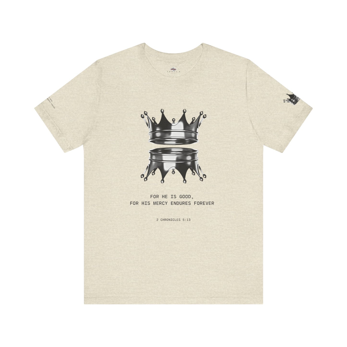 Crown Design Tee - Faith Inspired Shirt, Unisex T-Shirt, Casual Wear, Gift for Him/Her, Church Event Apparel