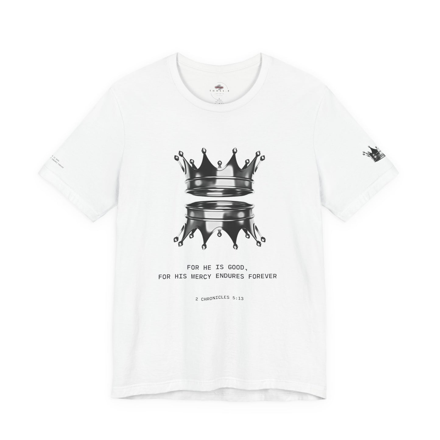Crown Design Tee - Faith Inspired Shirt, Unisex T-Shirt, Casual Wear, Gift for Him/Her, Church Event Apparel