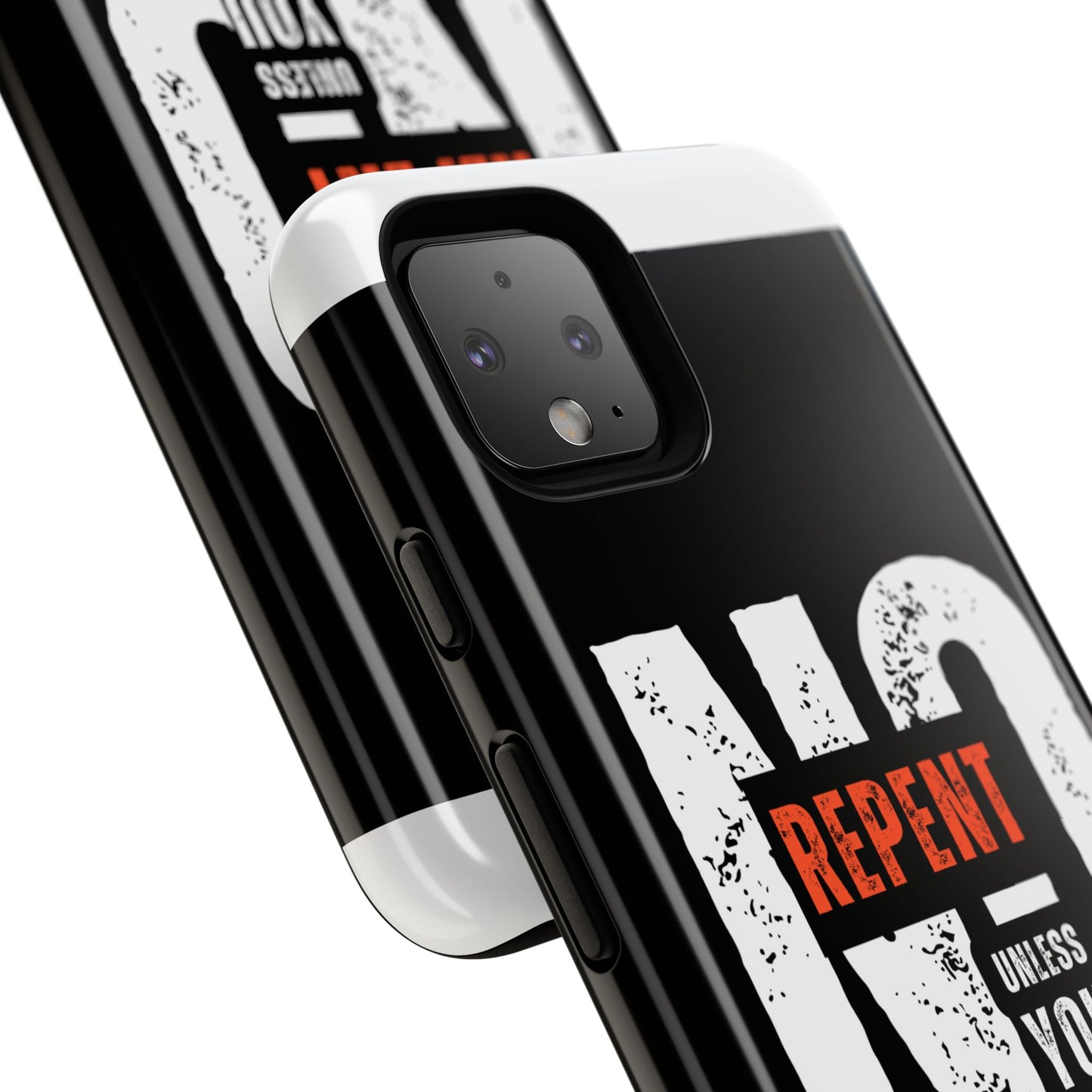 Repent Phone Case, Tough Phone Cover, Christian Gift, Scripture Phone Protector, Faith-Based Tech Accessory
