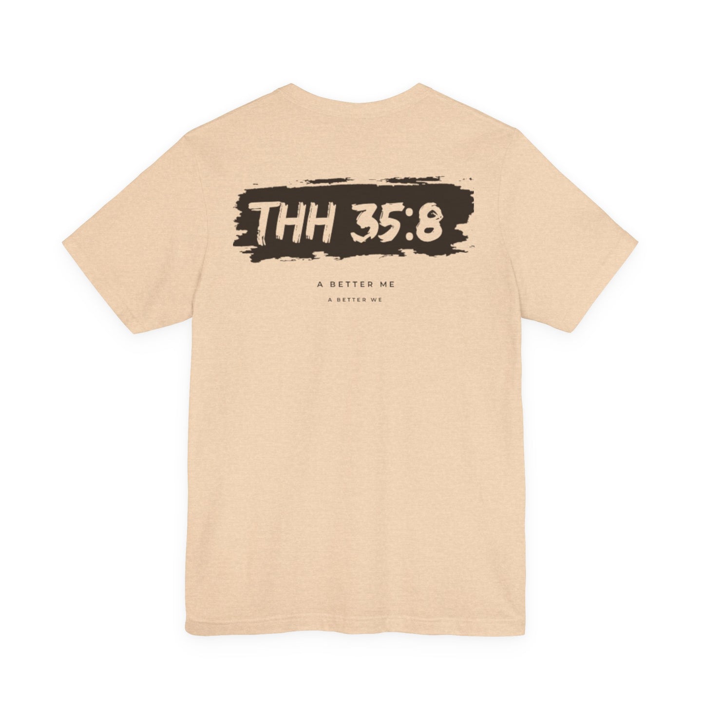 Inspirational Graphic Tee, Motivational T-Shirt, Faith-Based Apparel, Casual Streetwear, Unisex Tight Fit Tee