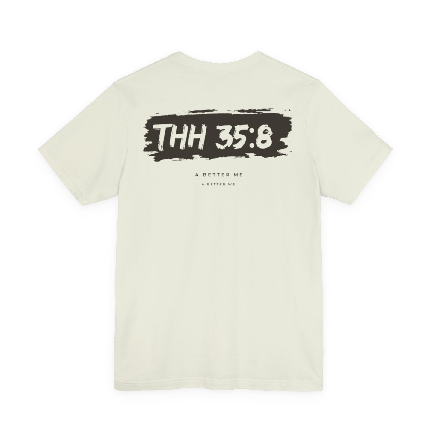 Inspirational Graphic Tee, Motivational T-Shirt, Faith-Based Apparel, Casual Streetwear, Unisex Tight Fit Tee