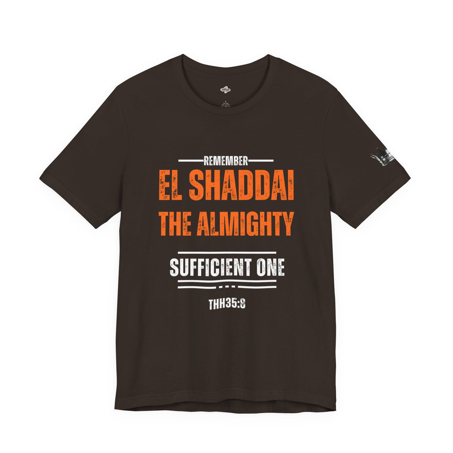 Faith-Inspired Graphic Tee - Remember El Shaddai, Christian Apparel, Inspirational T-Shirt, Spiritual Gift, Unisex Casual Wear