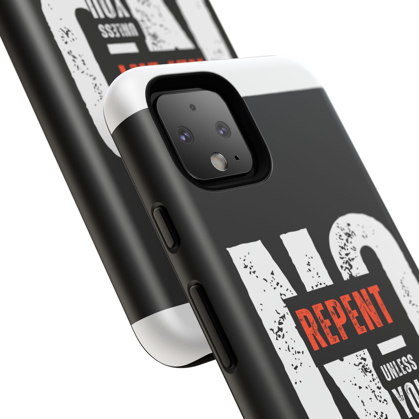 Repent Phone Case, Tough Phone Cover, Christian Gift, Scripture Phone Protector, Faith-Based Tech Accessory